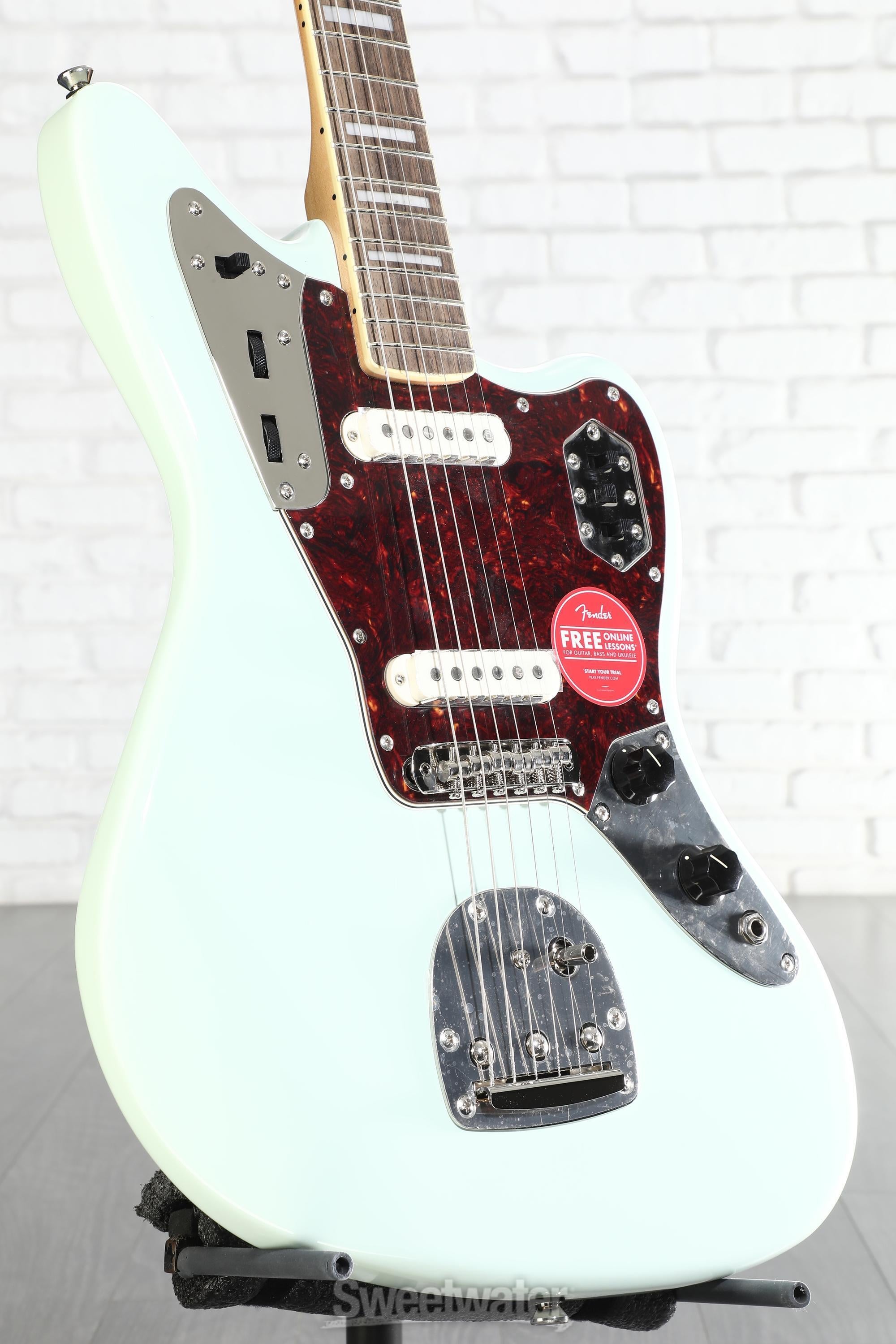 Squier Classic Vibe '70s Jaguar - Surf Green | Sweetwater