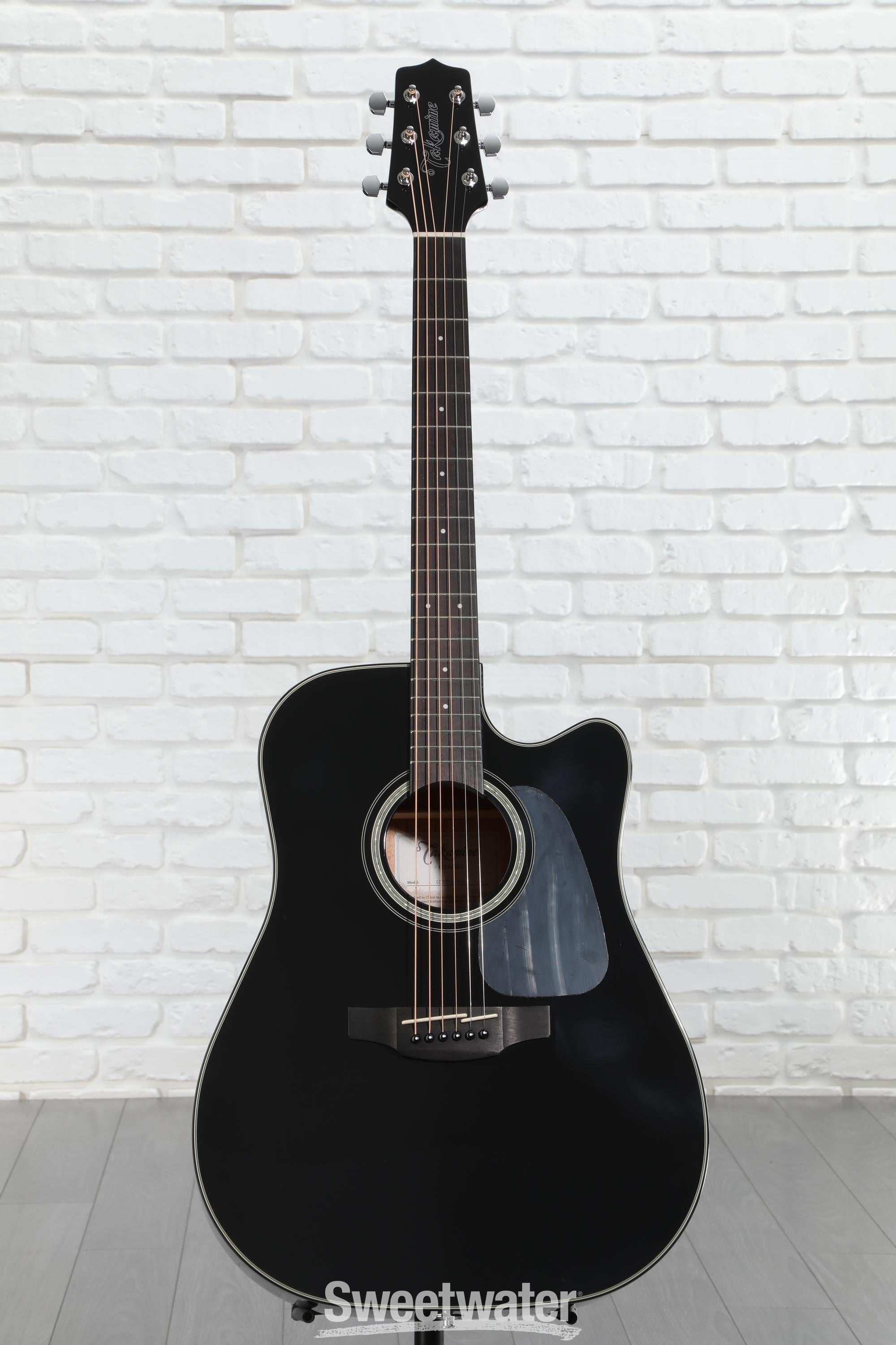 Takamine GD30CE Acoustic-Electric Guitar - Black | Sweetwater