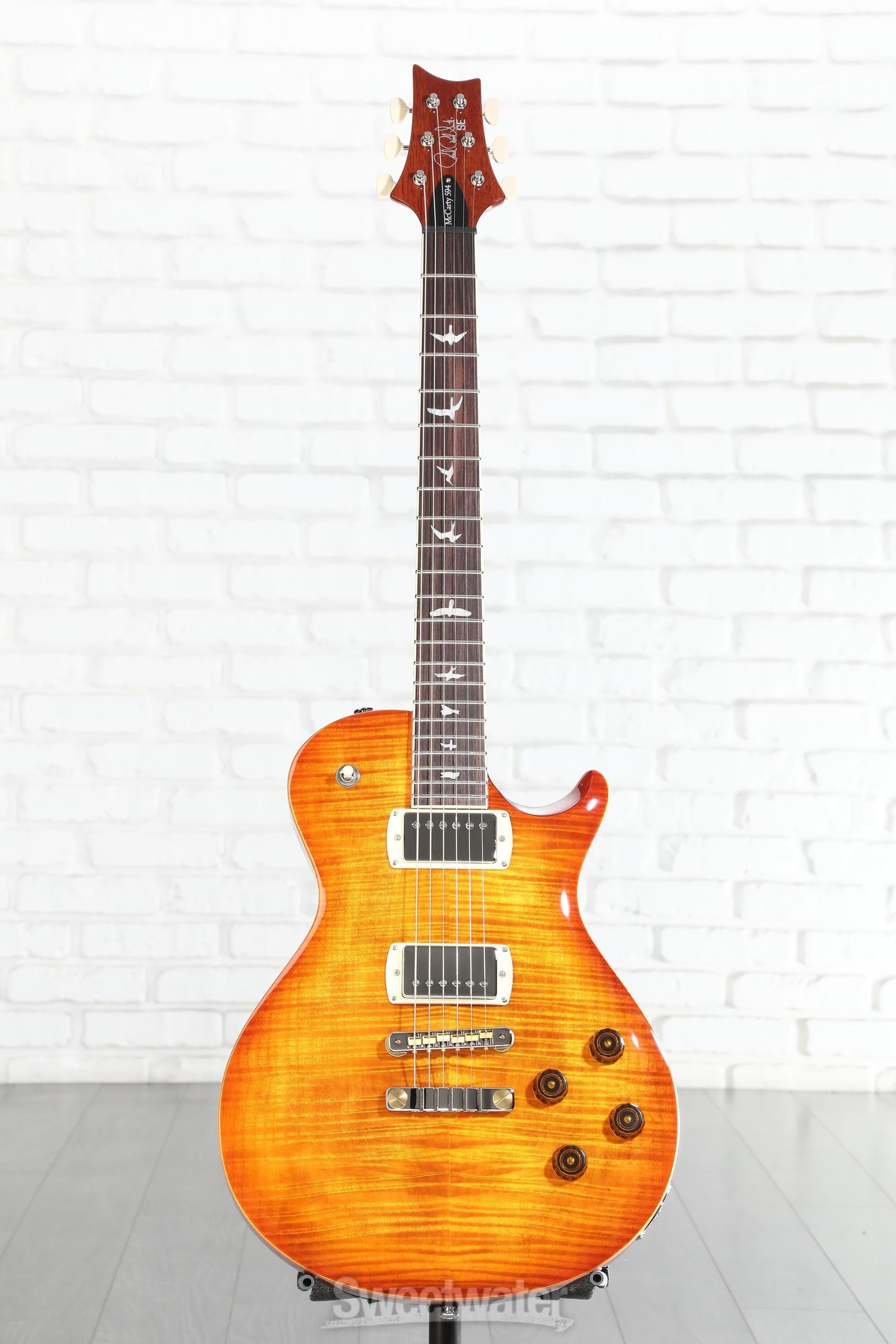 ギター NK PRS SE McCarty 594 Singlecut PRS SE Singlecut McCarty 594 Electric Guitar Charcoal | Guitar Center