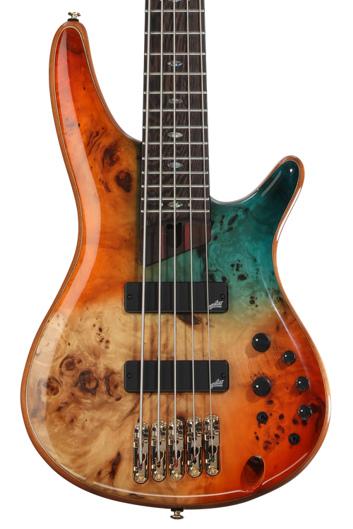 Ibanez Premium SR1605D Bass Guitar - Autumn Sunset Sky | Sweetwater