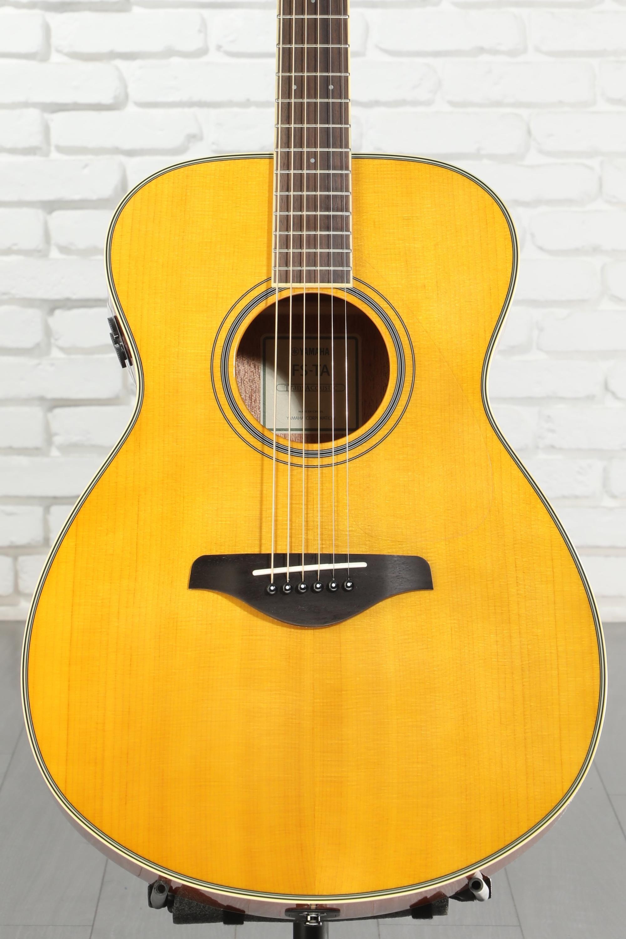 【11379】YAMAHA トランスギター FS-TA Yamaha FS-TA TransAcoustic Concert Acoustic-Electric Guitar, Brown Sun