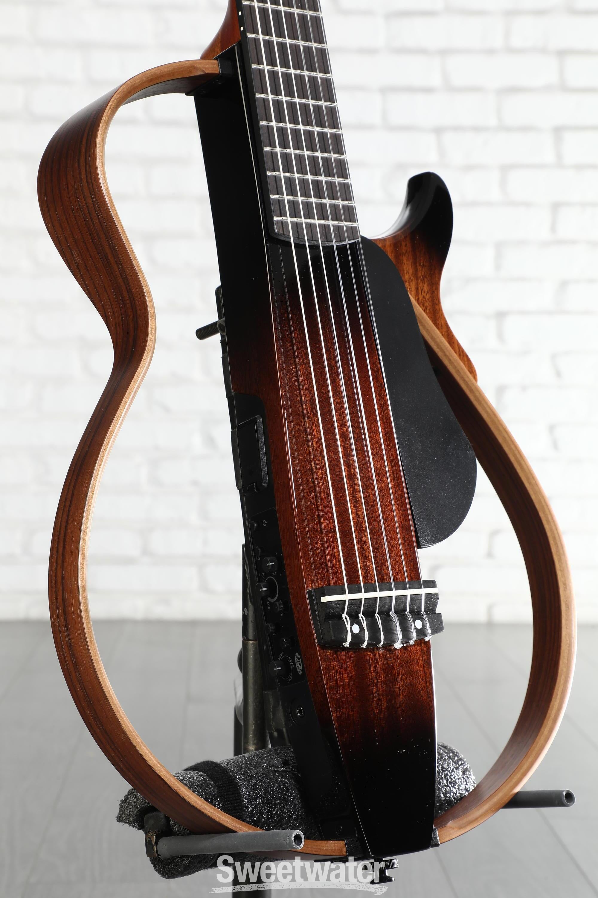 Yamaha SLG200N Silent Nylon-String Guitar - Tobacco Sunburst