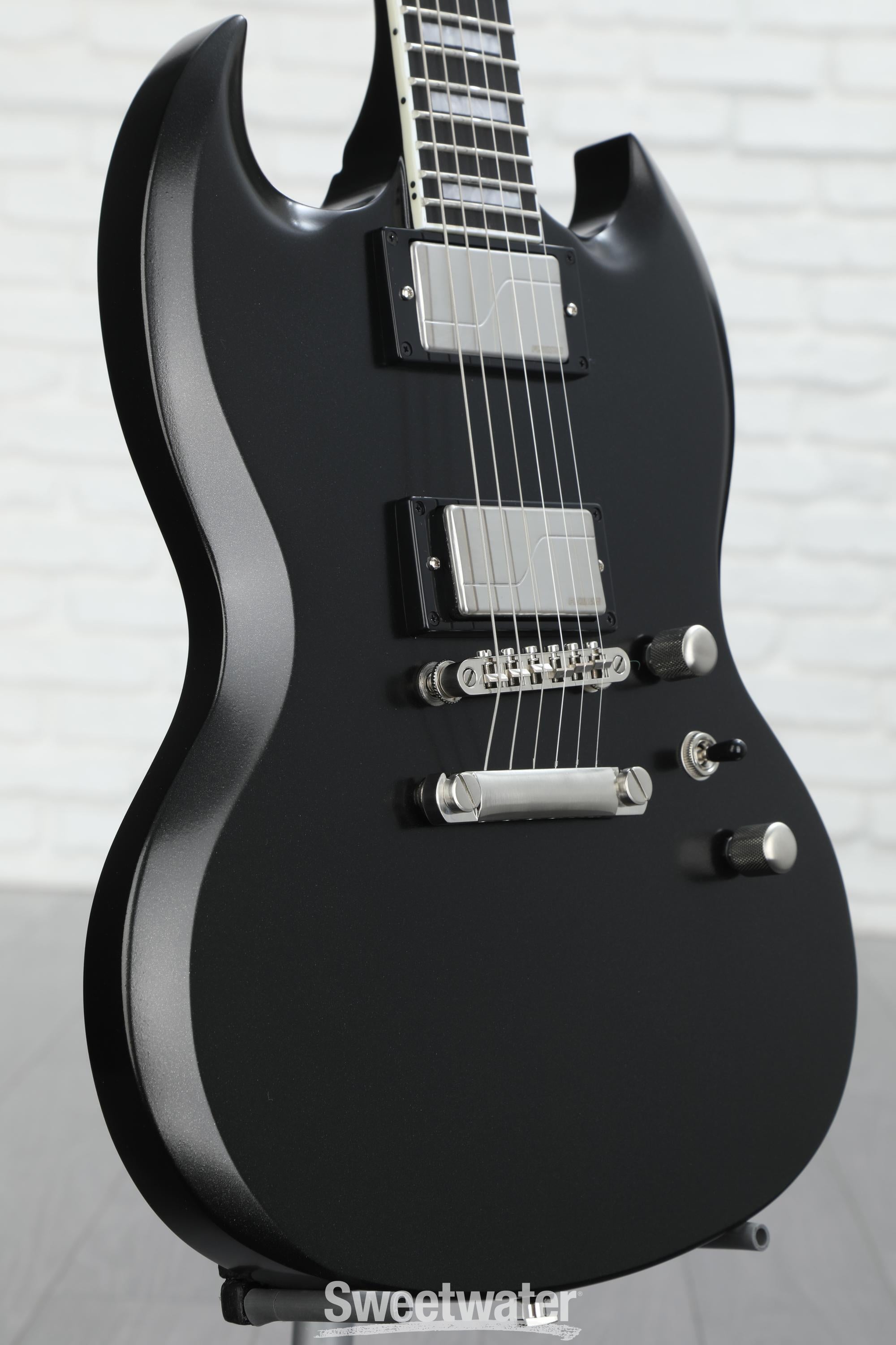Epiphone SG Prophecy Electric Guitar - Aged Jet Black Metallic