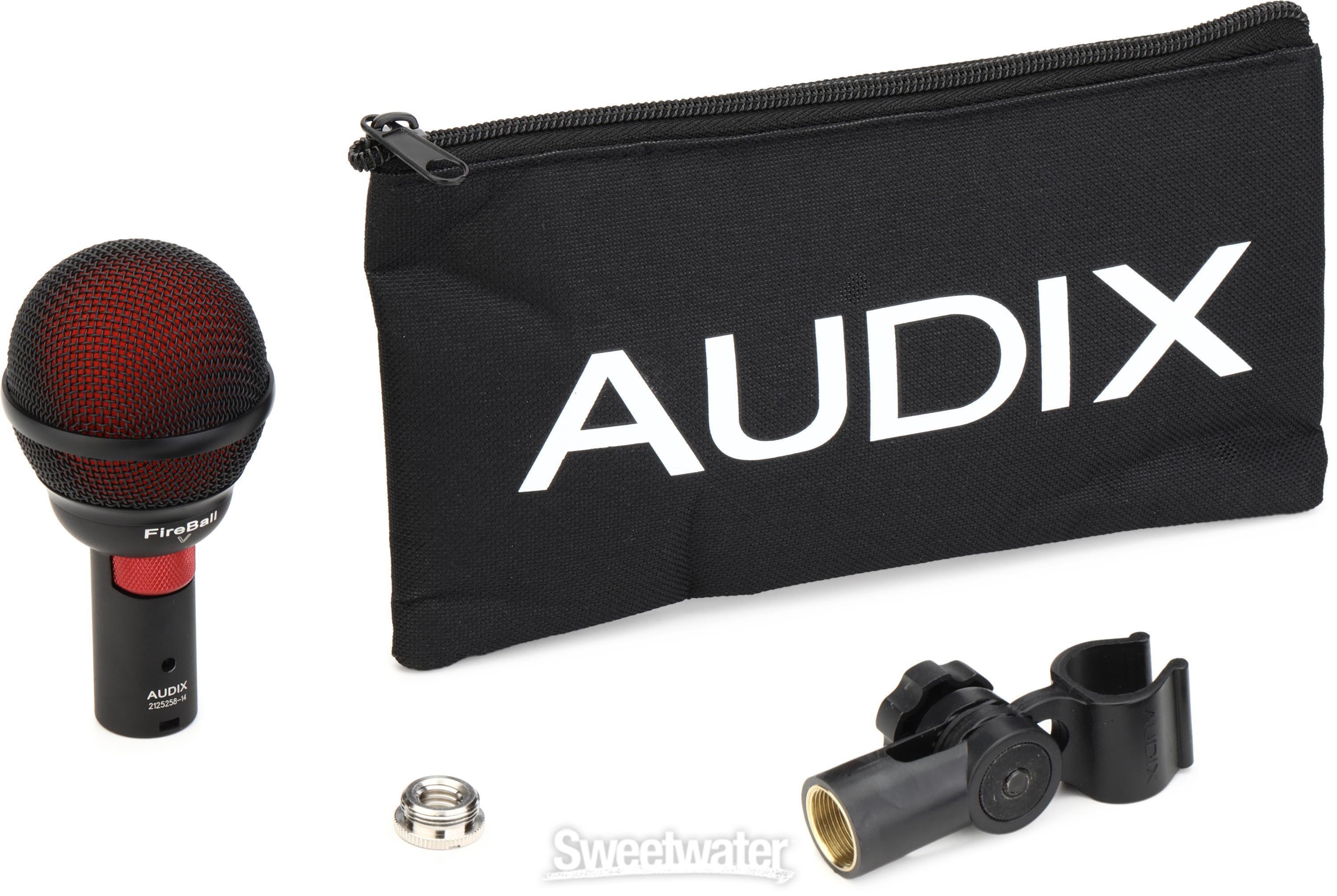 Audix FireBall V Harmonica / Beatbox Microphone with Volume