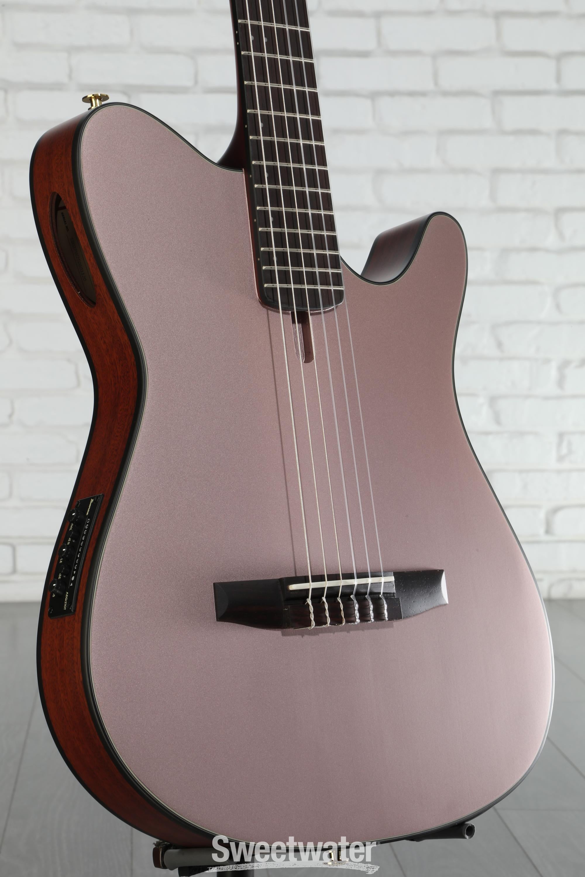 Ibanez FRH10N Thinline Nylon Acoustic-electric Guitar - Rose