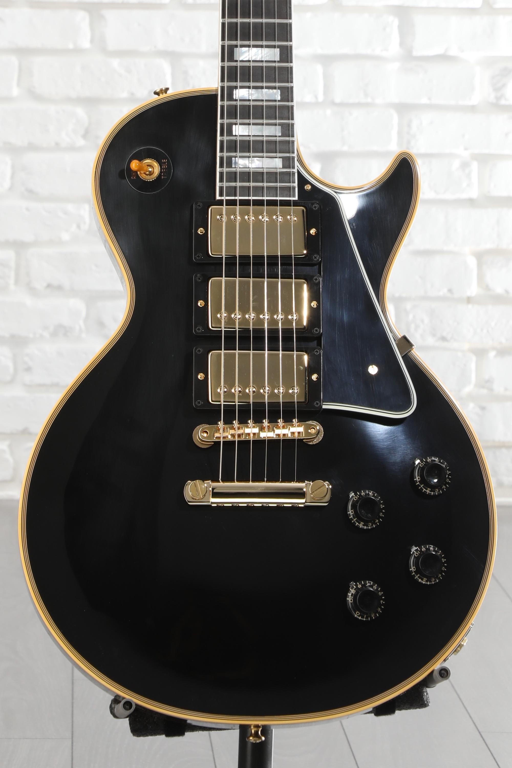 Gibson Custom 1957 Les Paul Custom Reissue Electric Guitar - Ebony