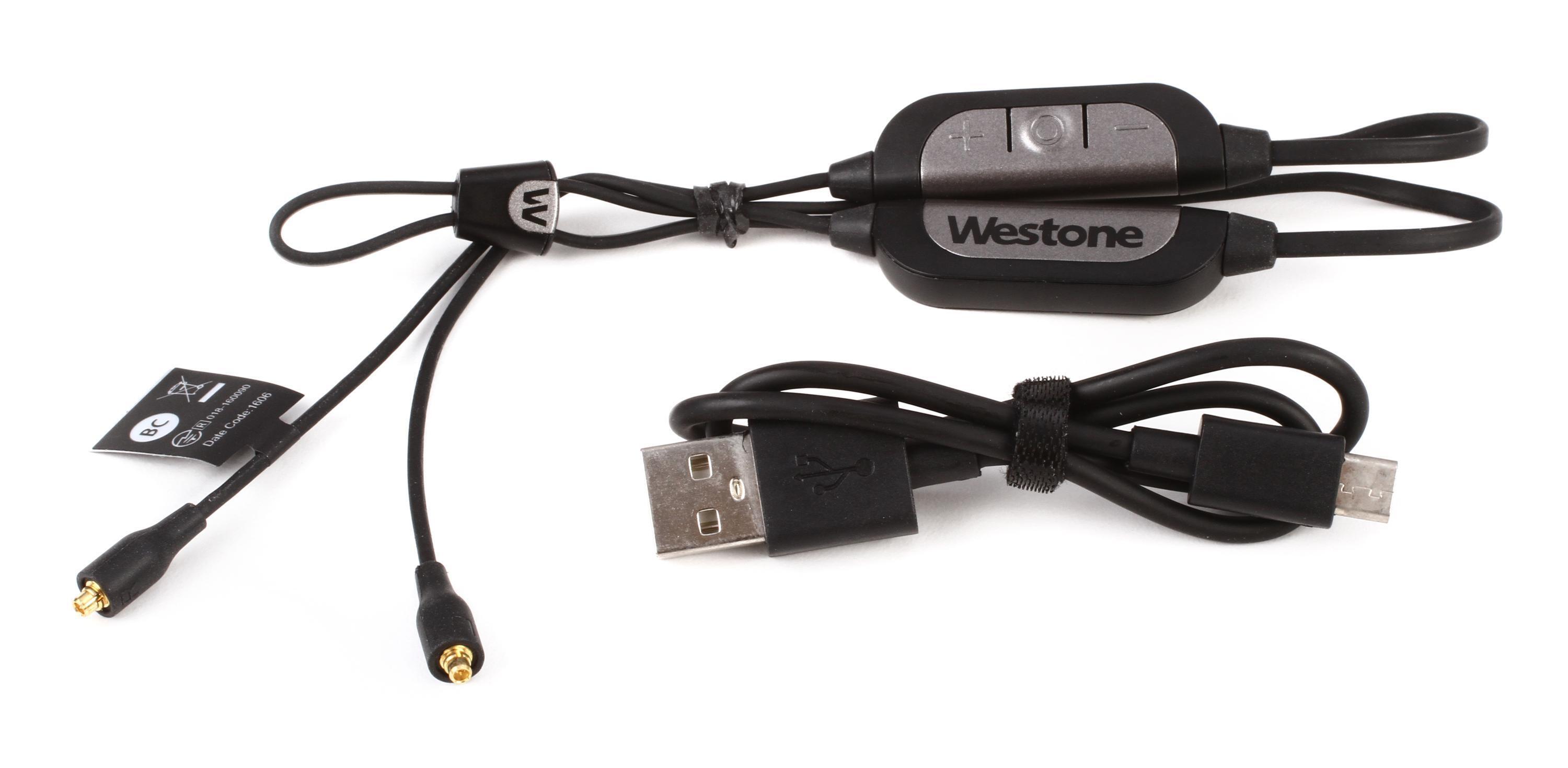 Westone Audio Bluetooth Cable with MMCX Connectors & aptX | Sweetwater