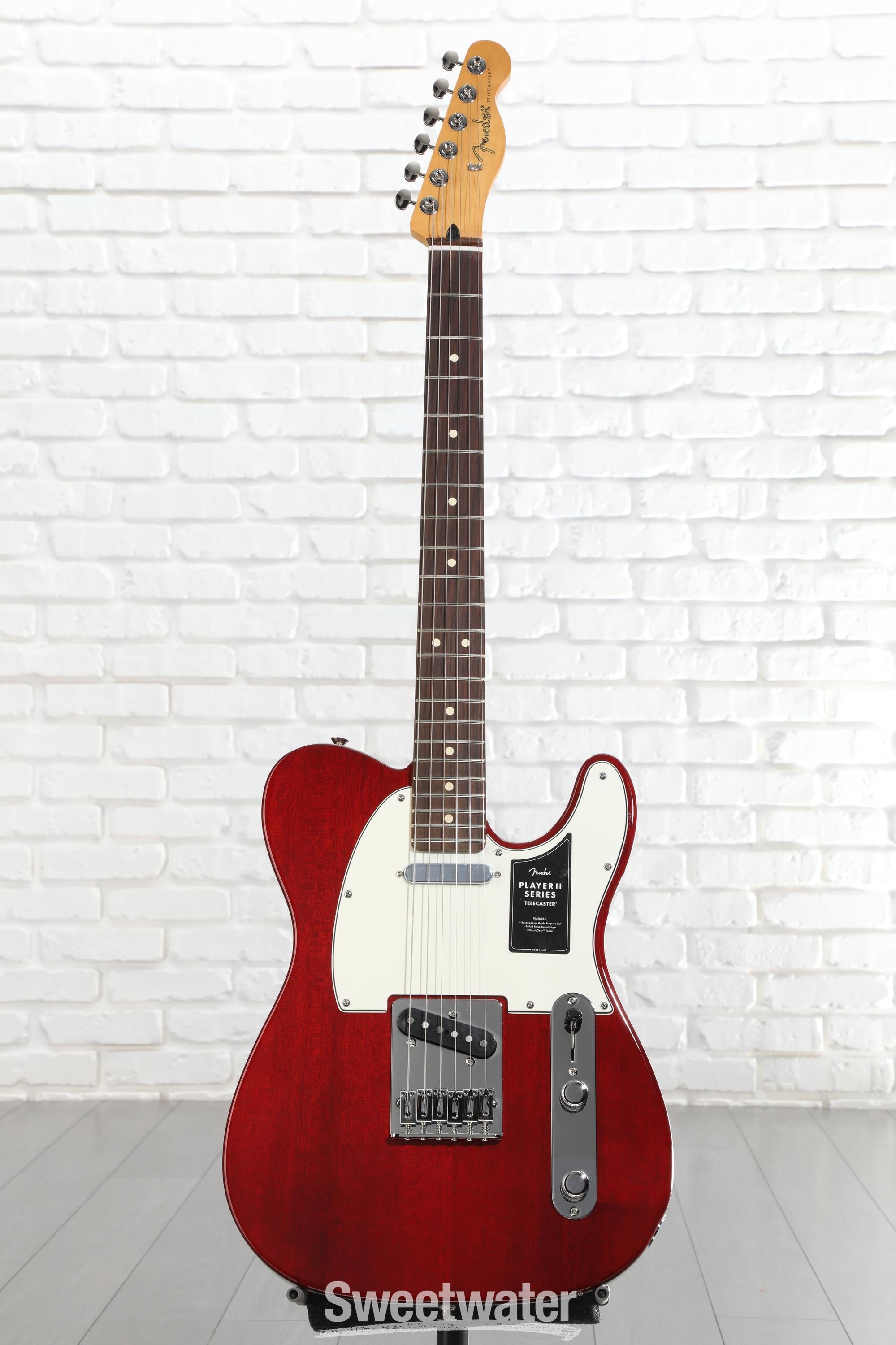 Fender Player II Telecaster Electric Guitar - Transparent Cherry