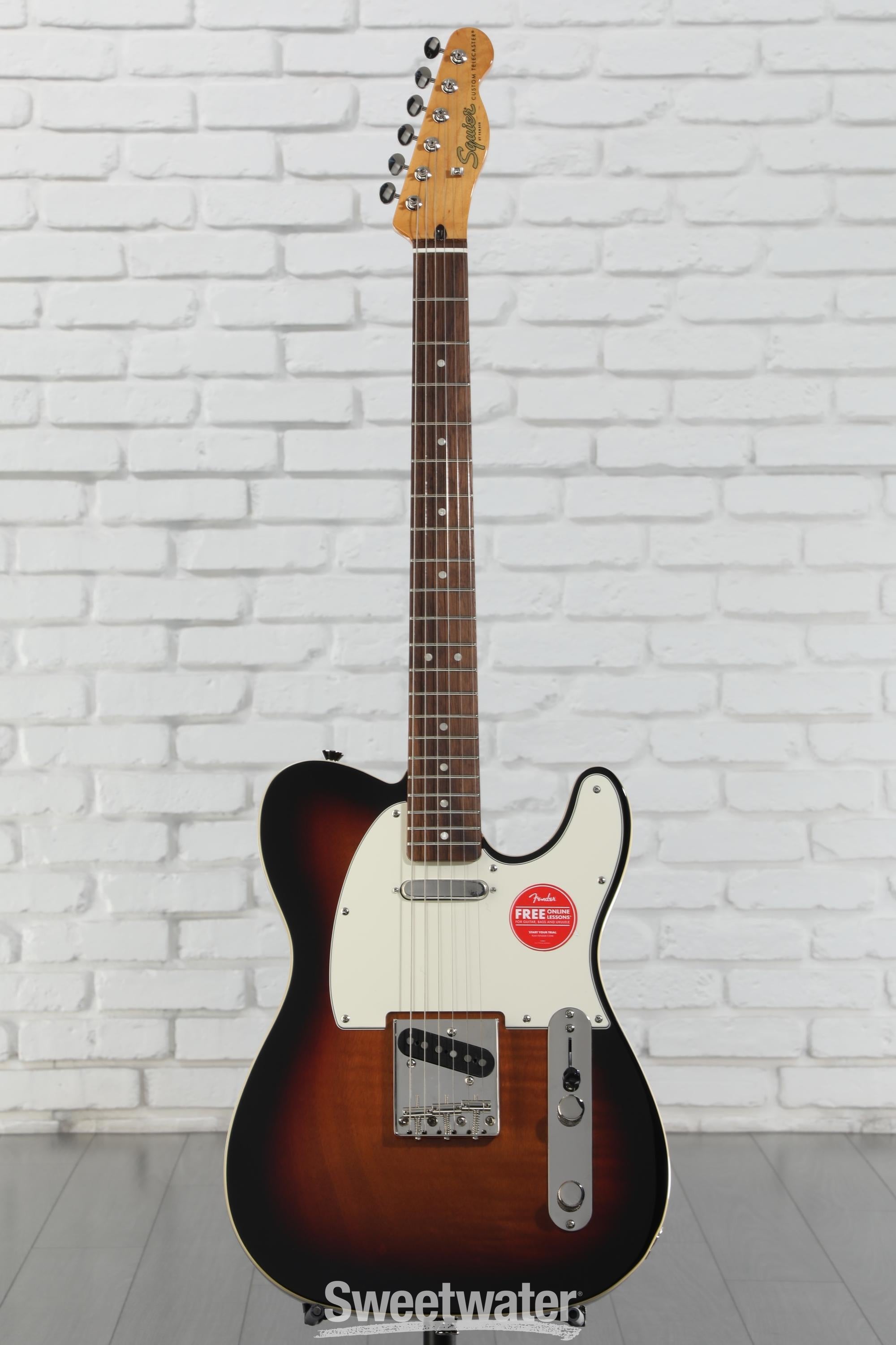 Classic Vibe '60s Custom Telecaster (3-… Squier Classic Vibe '60s Telecaster Custom Electric Guitar 3