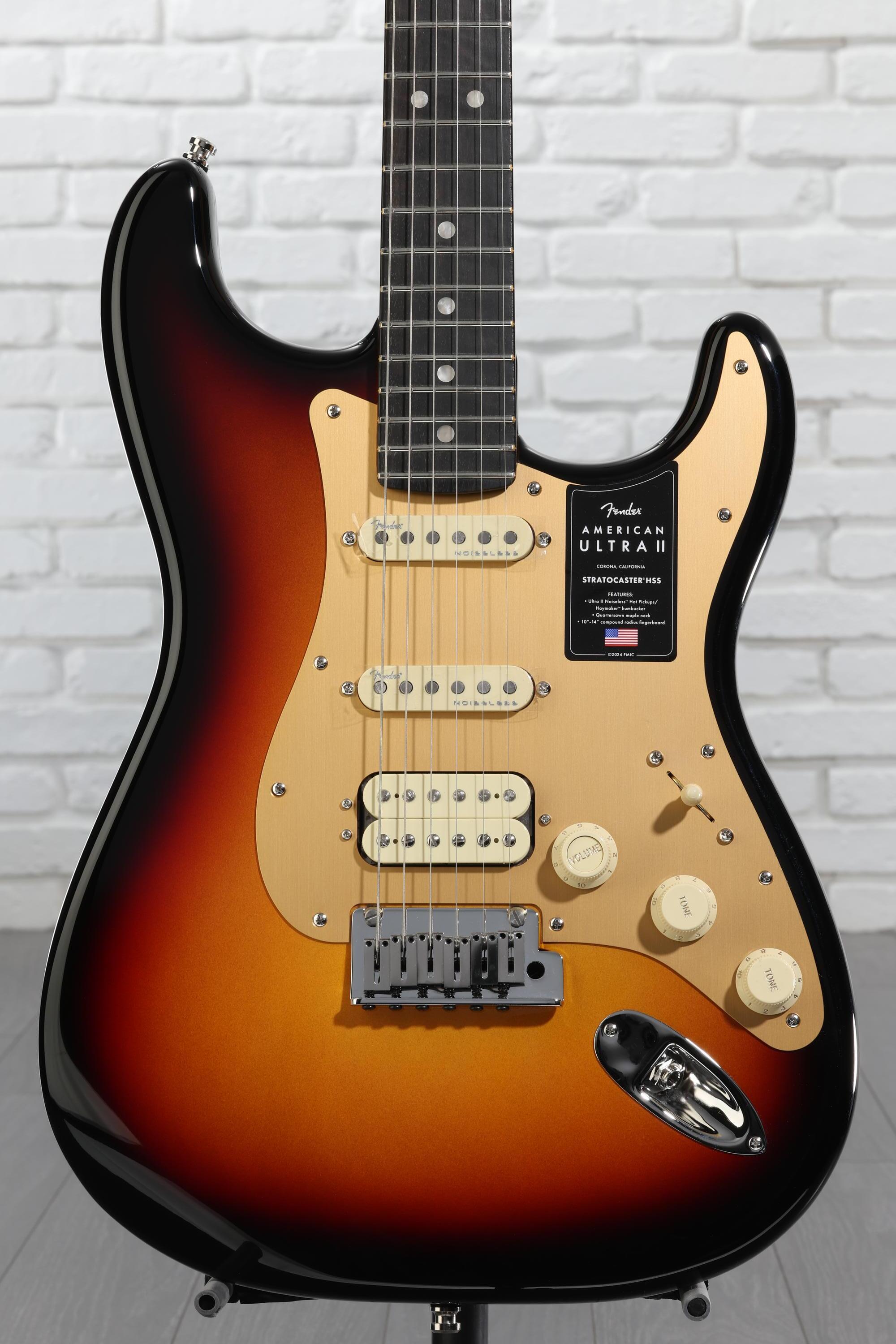 Fender American Ultra II Stratocaster HSS Electric Guitar