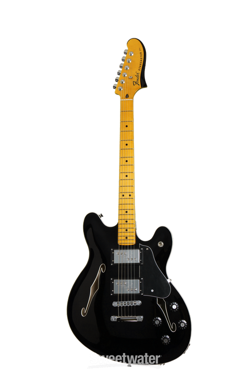 Fender Starcaster Modern Player Black - 弦楽器、ギター