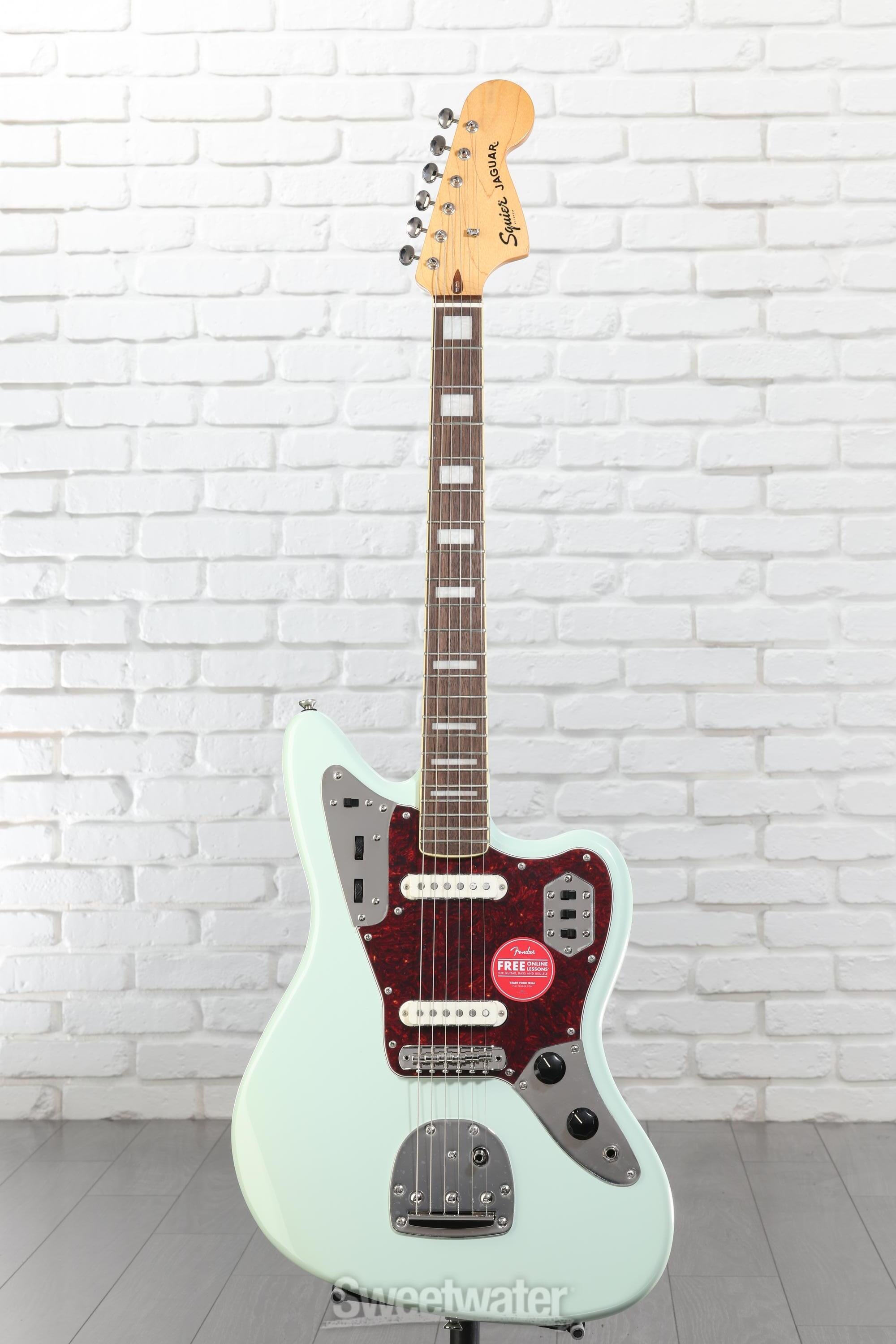 Squier Classic Vibe '70s Jaguar - Surf Green | Sweetwater