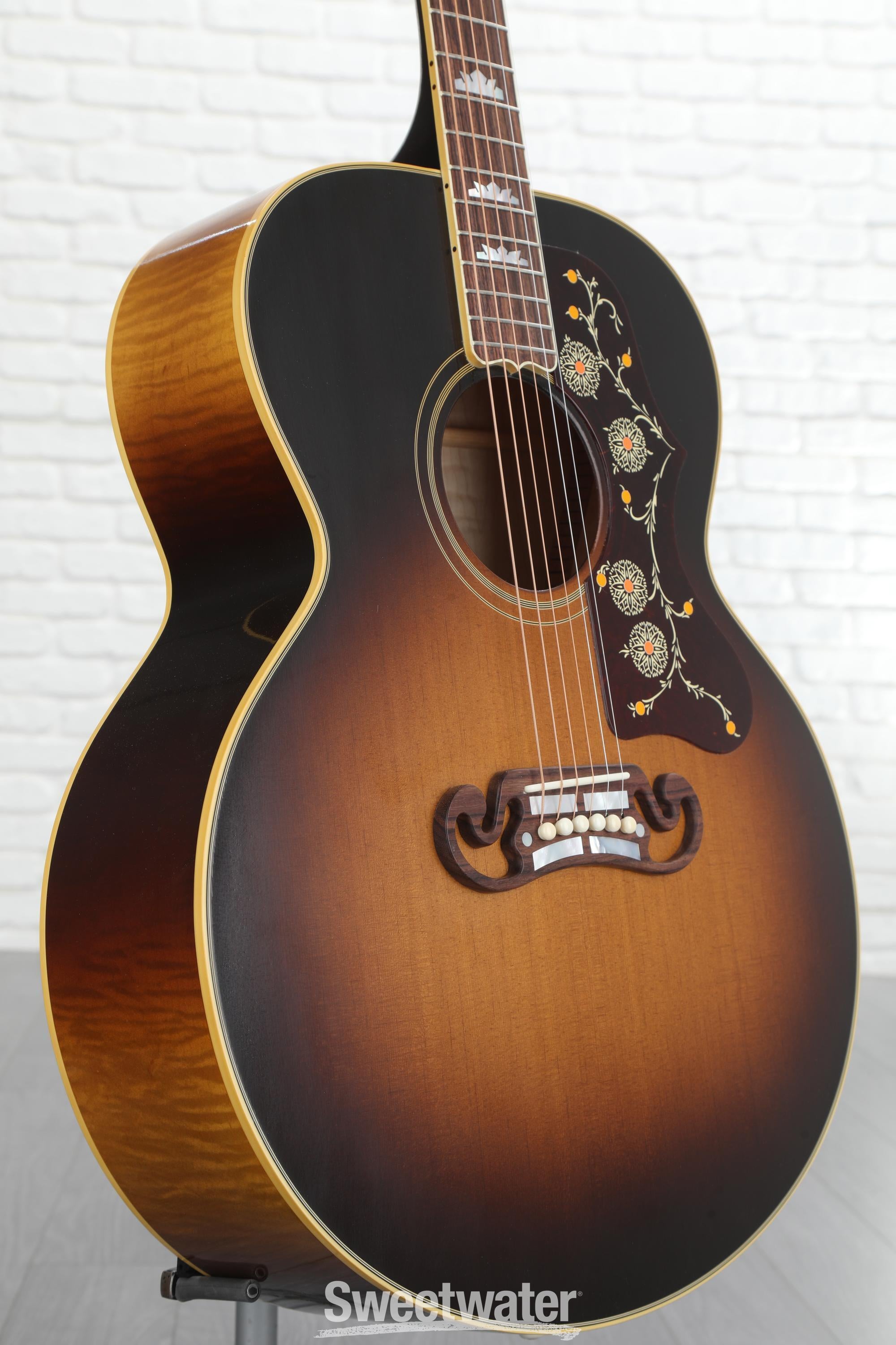 イダ　Gibson SJ-200 Gibson Acoustic 1957 SJ-200 Acoustic Guitar - Vintage Sunburst