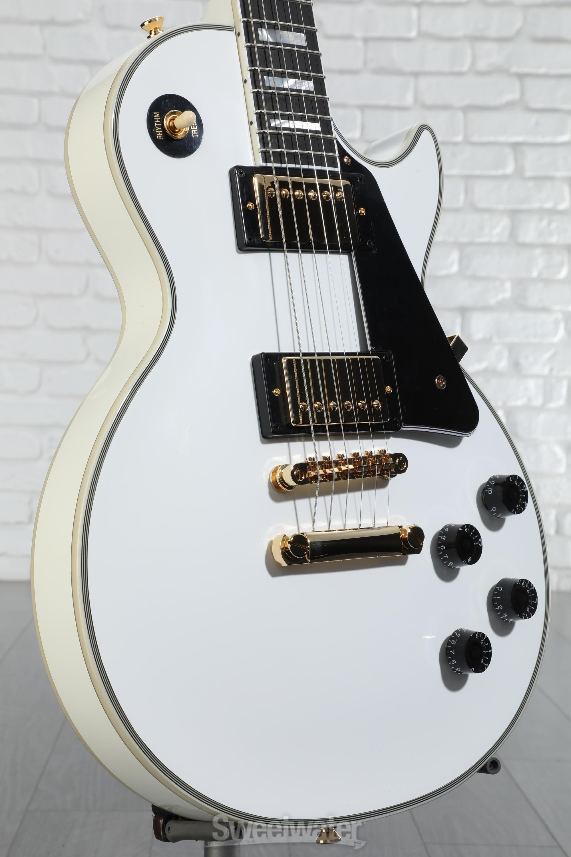 Epiphone Les Paul Custom Electric Guitar - Alpine White