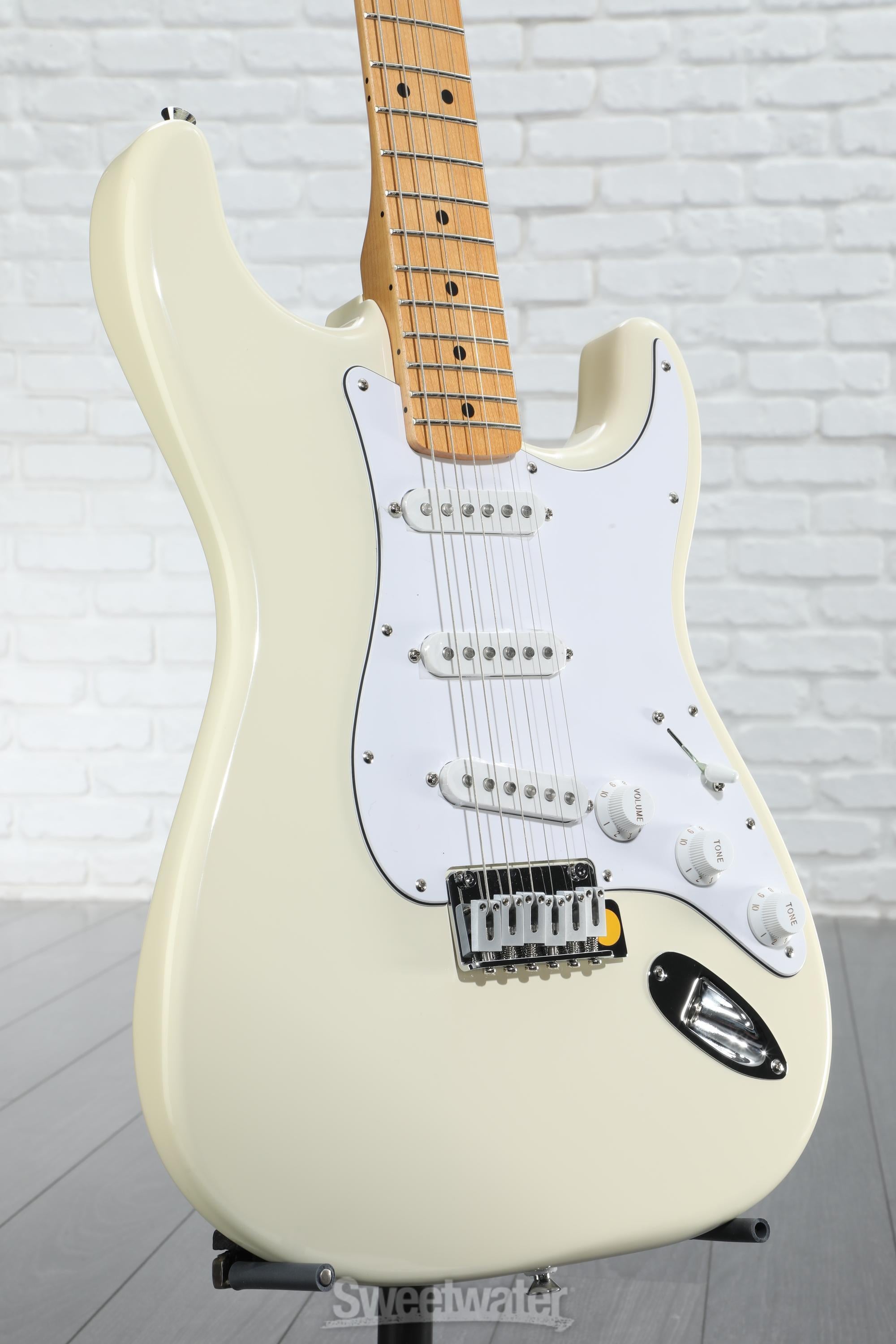 Fender Standard Stratocaster Electric Guitar - Olympic White