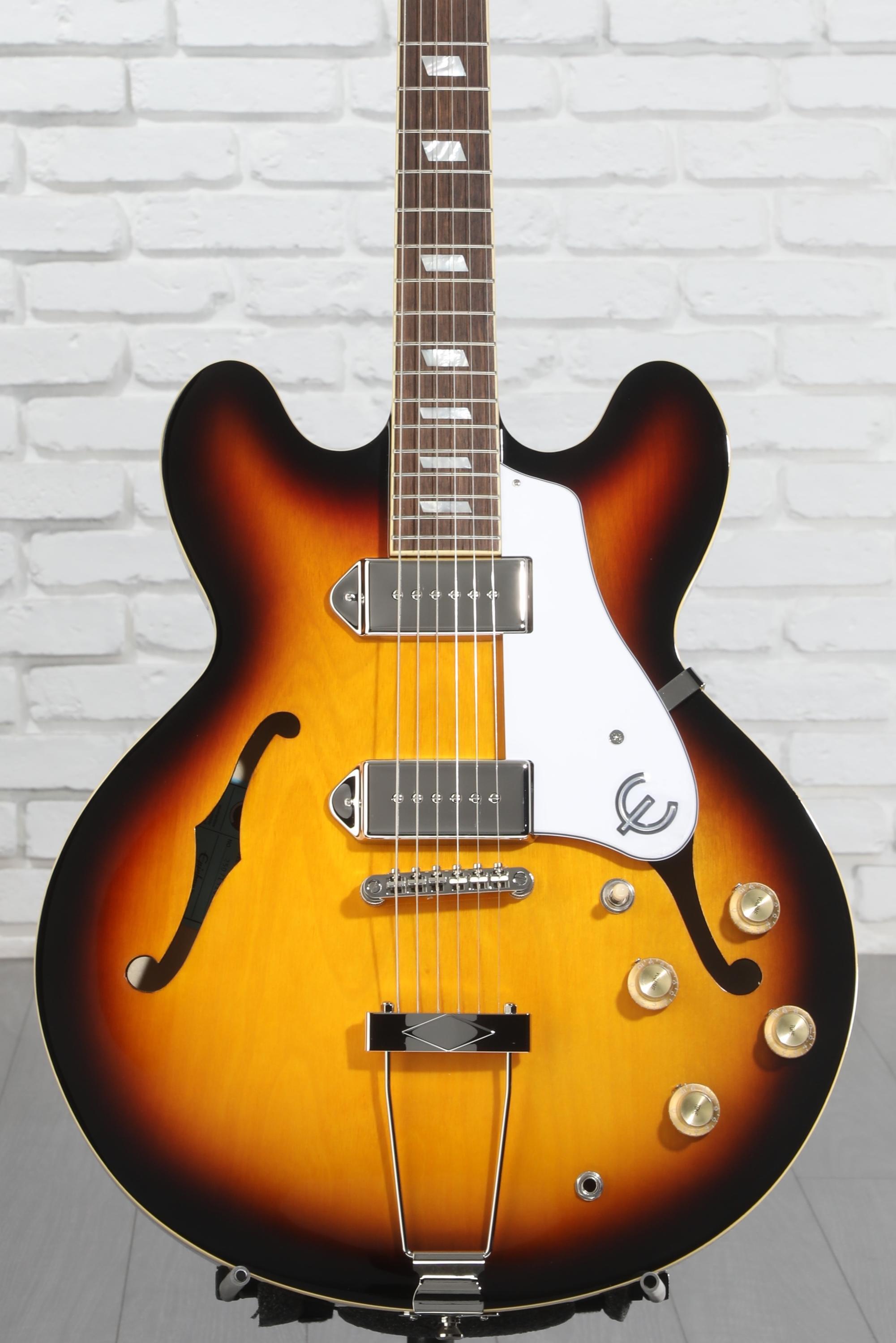 Epiphone Casinoサンバースト Epiphone Casino Hollowbody Electric Guitar - Vintage Sunburst