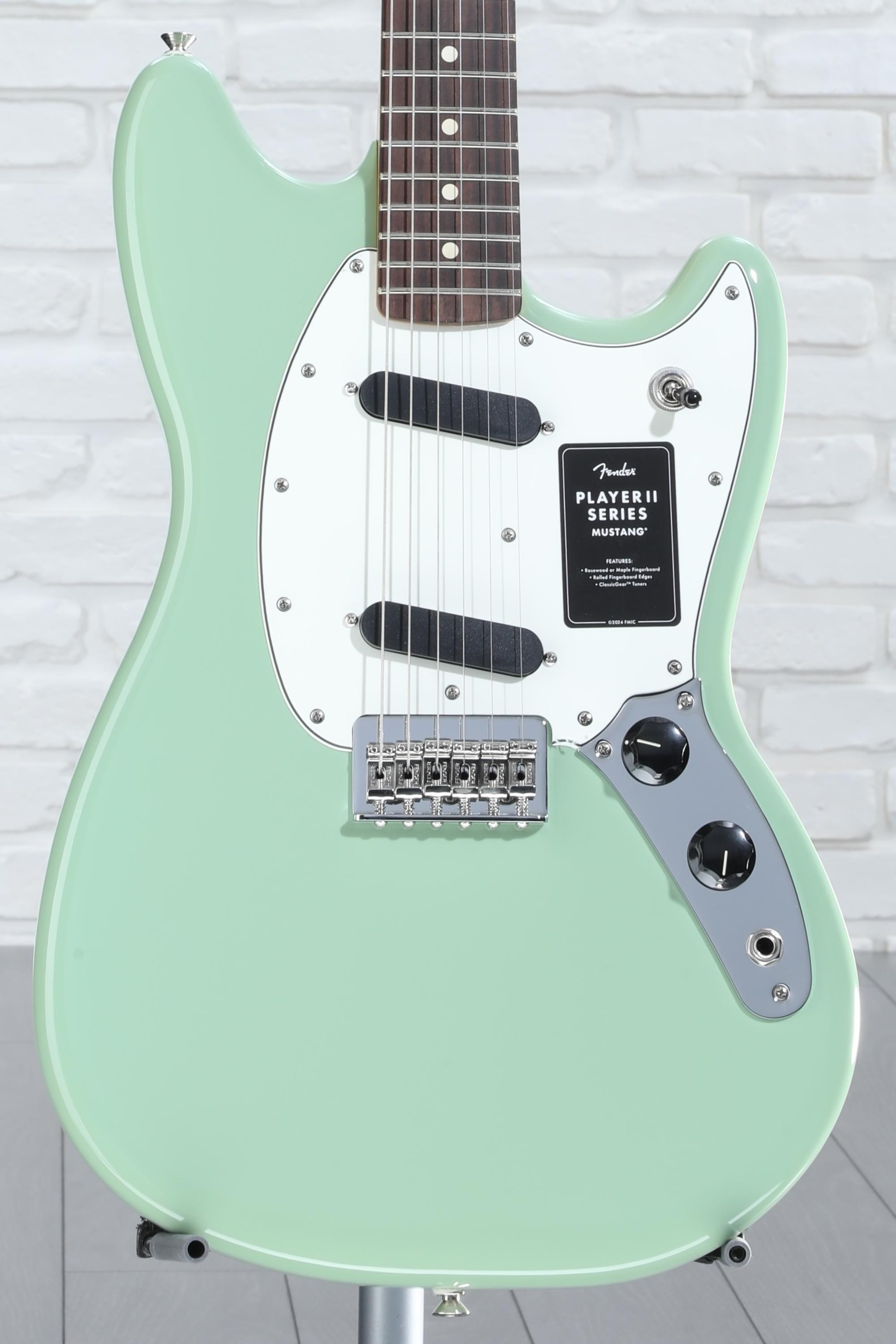 Fender Player Ⅱ Mustang 美品 Fender Player II Mustang - Birch Green with Rosewood