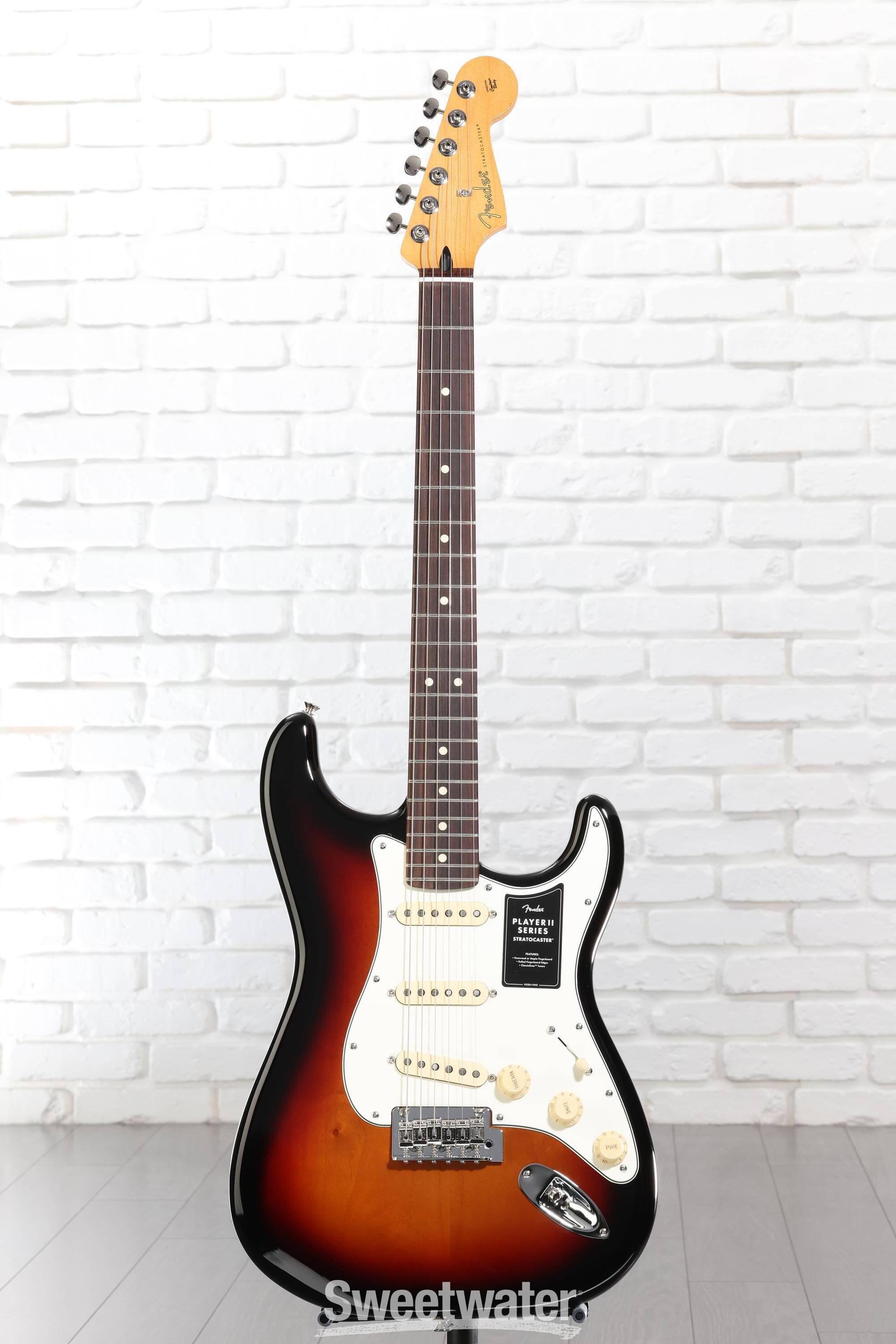 Fender Player II Stratocaster Electric Guitar - 3-color Sunburst