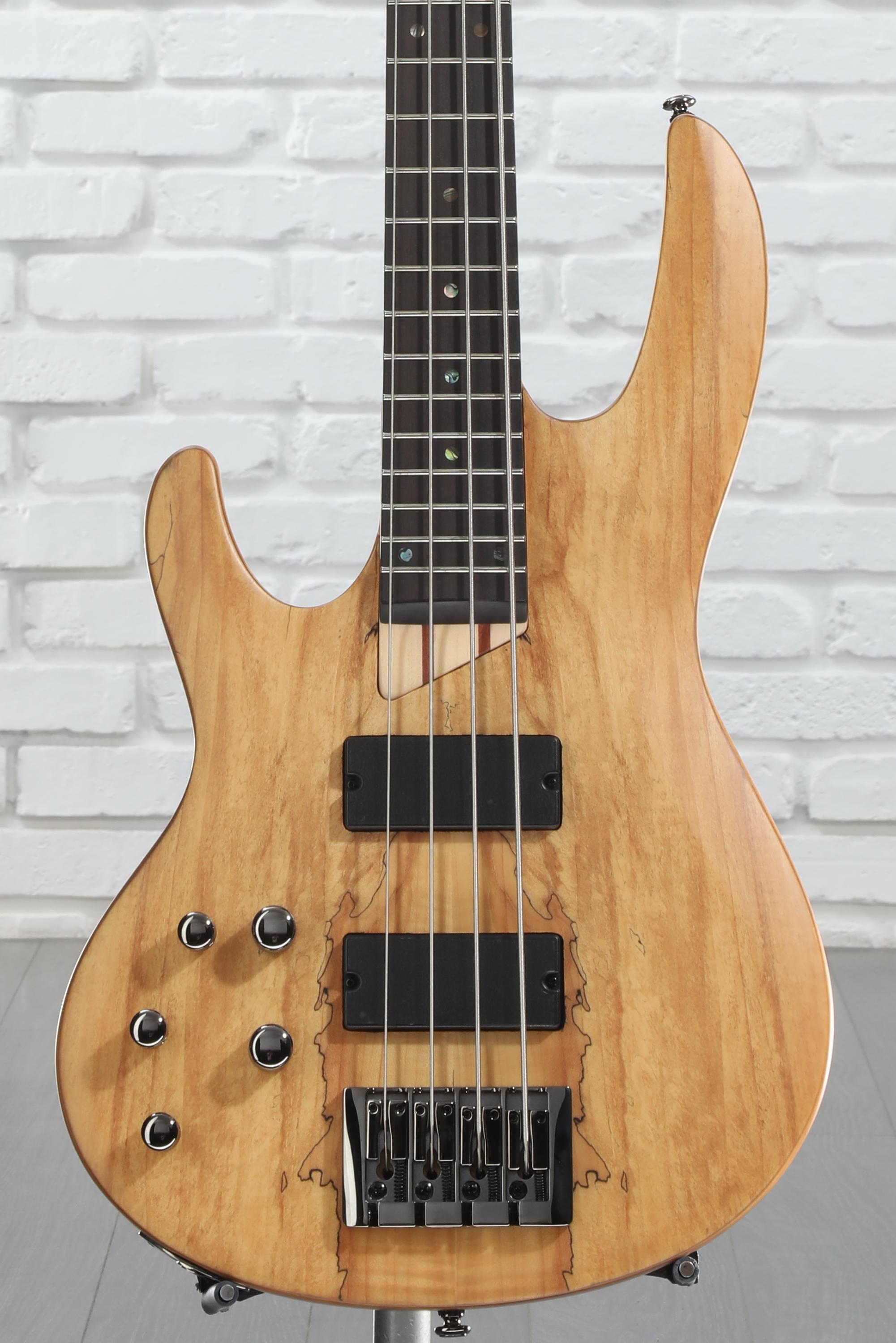 ESP LTD B-204SM Left-handed Bass Guitar - Natural Satin | Sweetwater