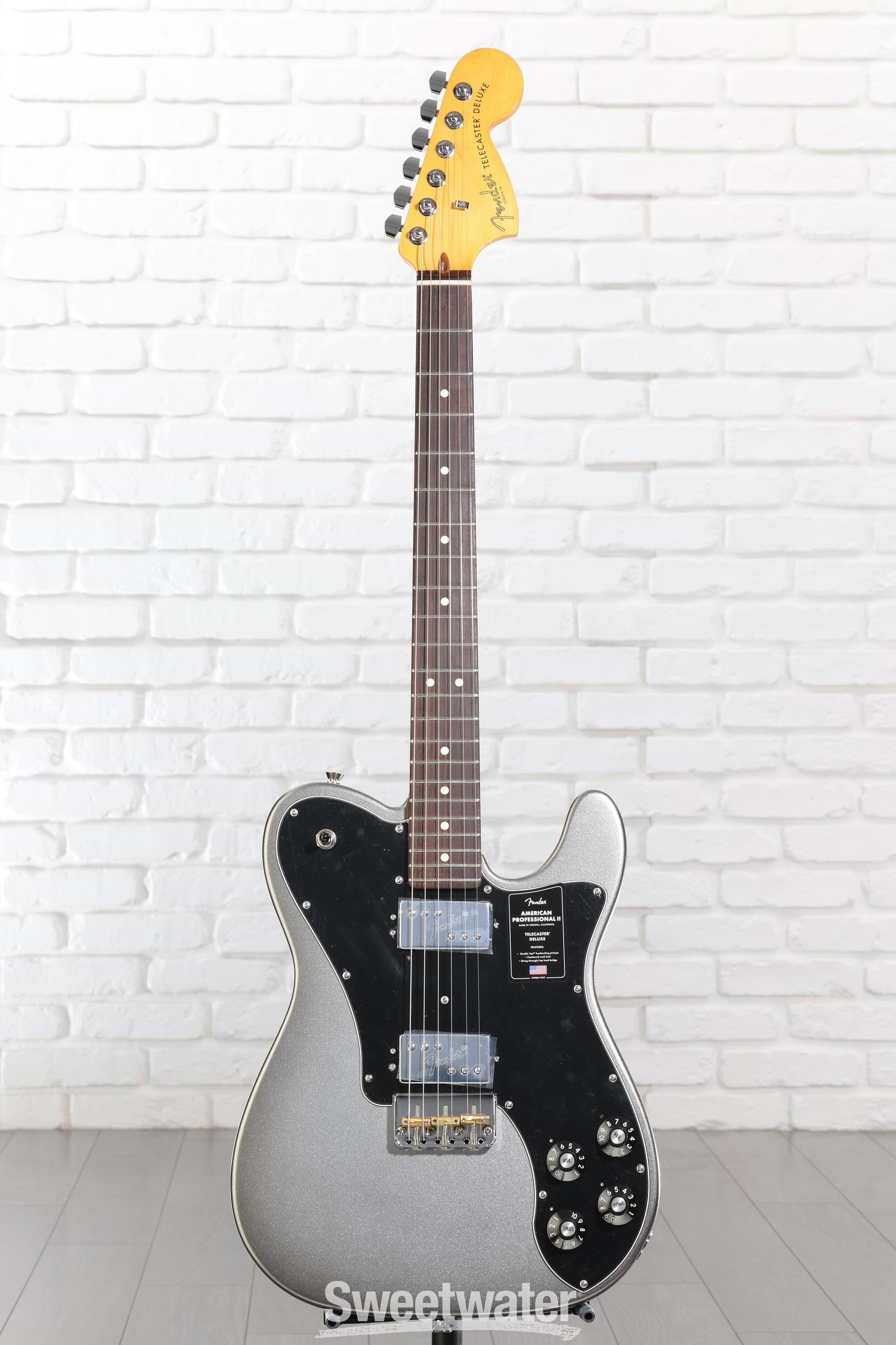 Fender American Professional II Telecaster Deluxe - Mercury with