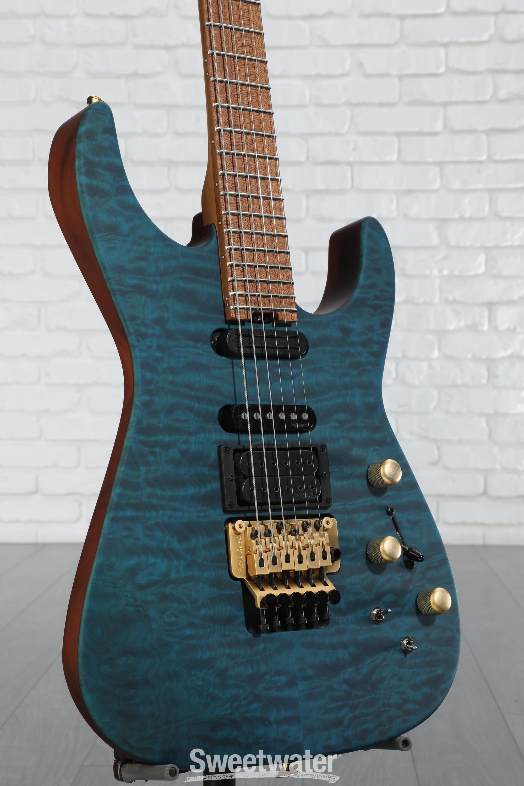 Jackson USA Signature Phil Collen PC1 - Satin Trans Blue