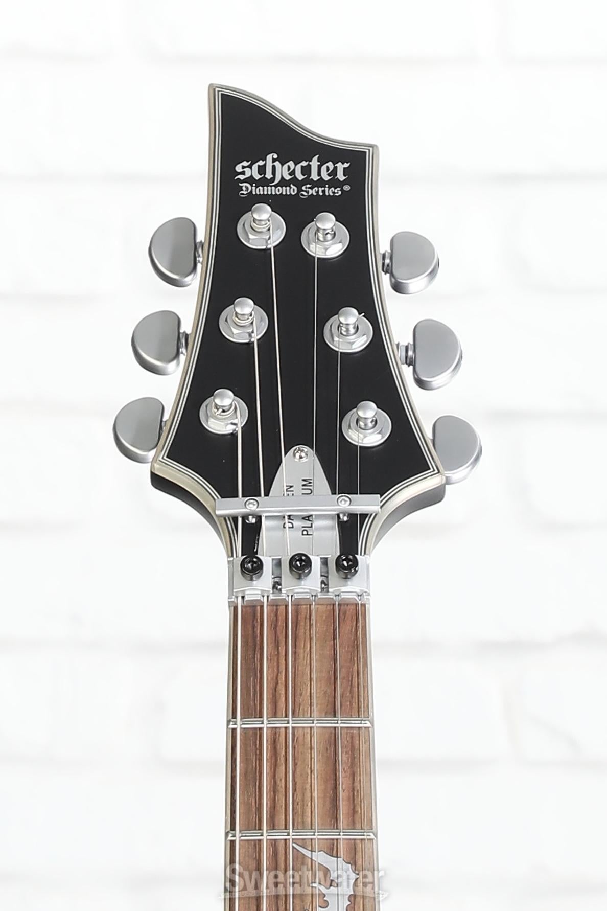 Schecter Damien Platinum 6 FR-S Electric Guitar - Satin Black