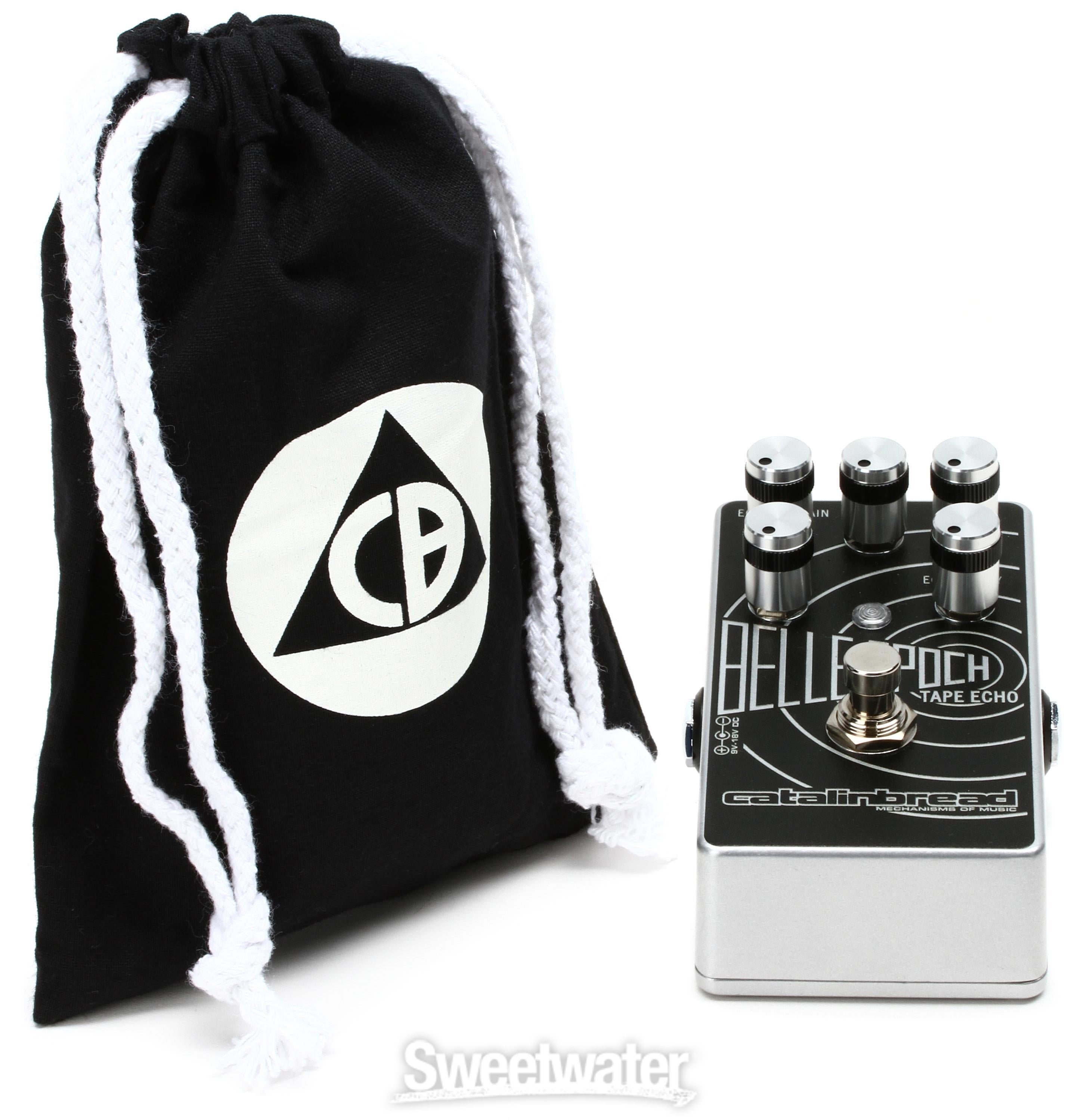 Catalinbread Belle Epoch Tape Echo Pedal - Silver | Sweetwater