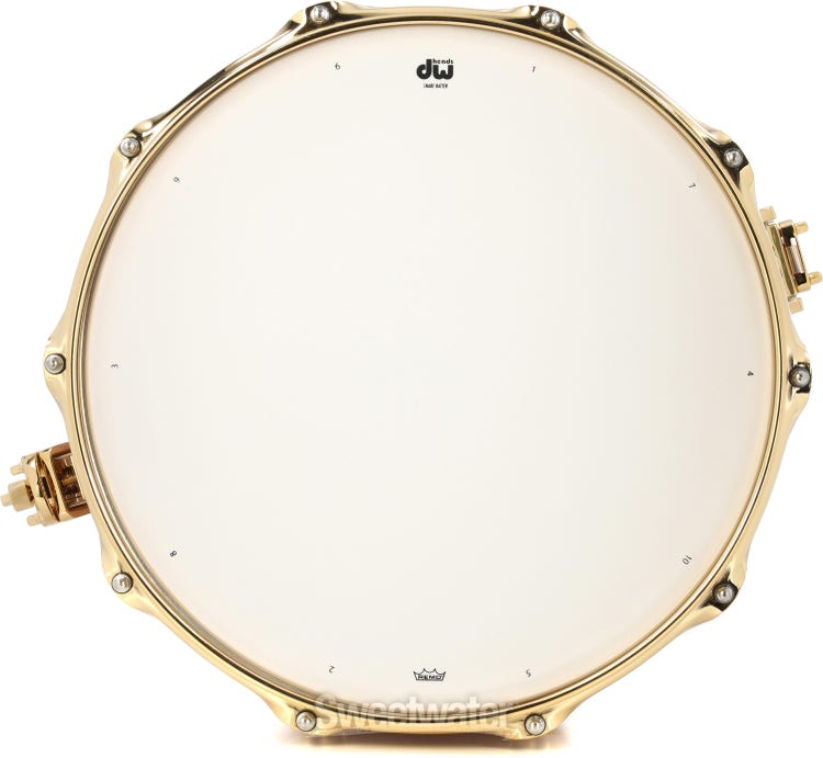 DW Collector's Series Snare Drum - 6.5 inches x 14 inches, Rose Copper