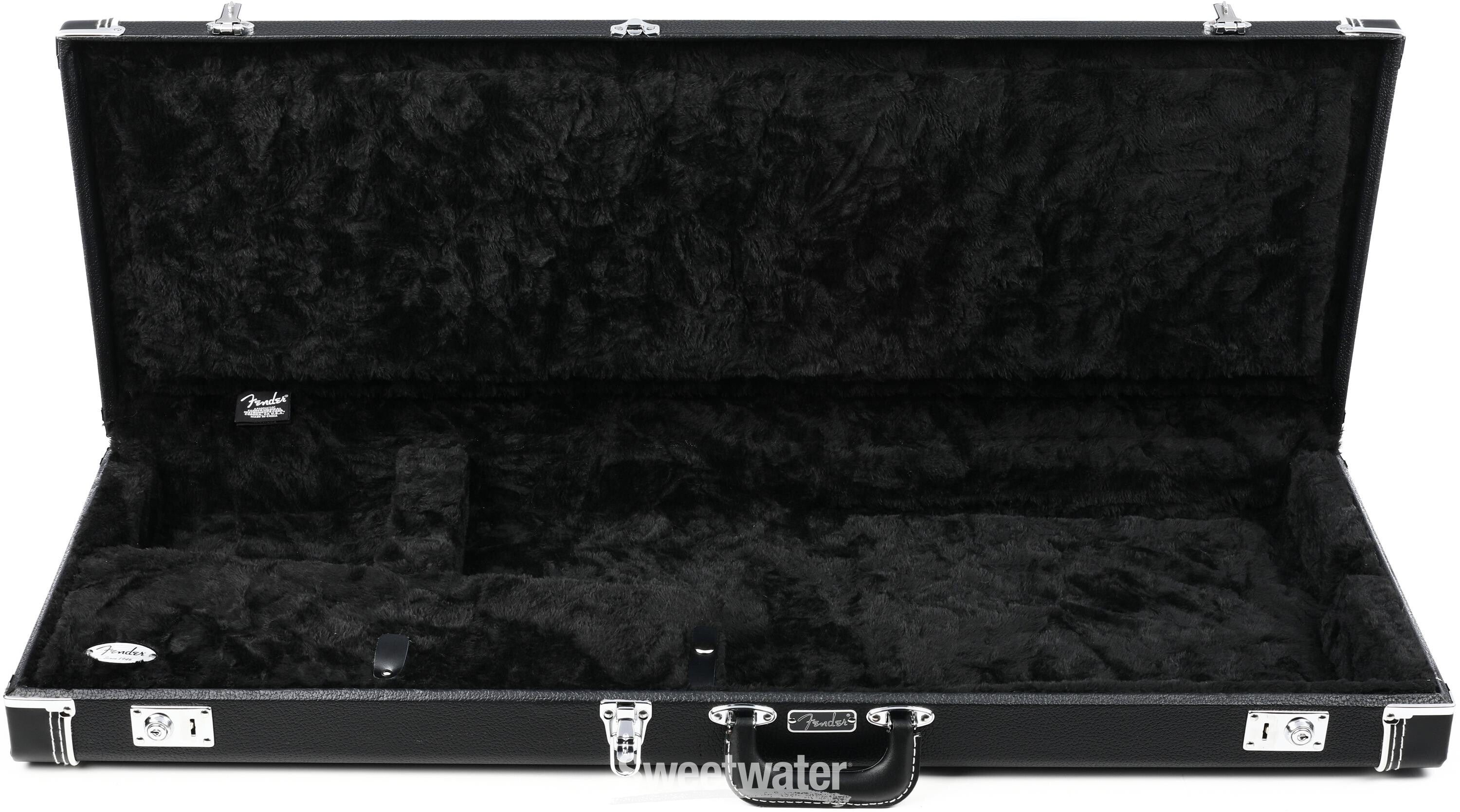Fender Classic Series Wood Case for Strat/Tele - Black | Sweetwater