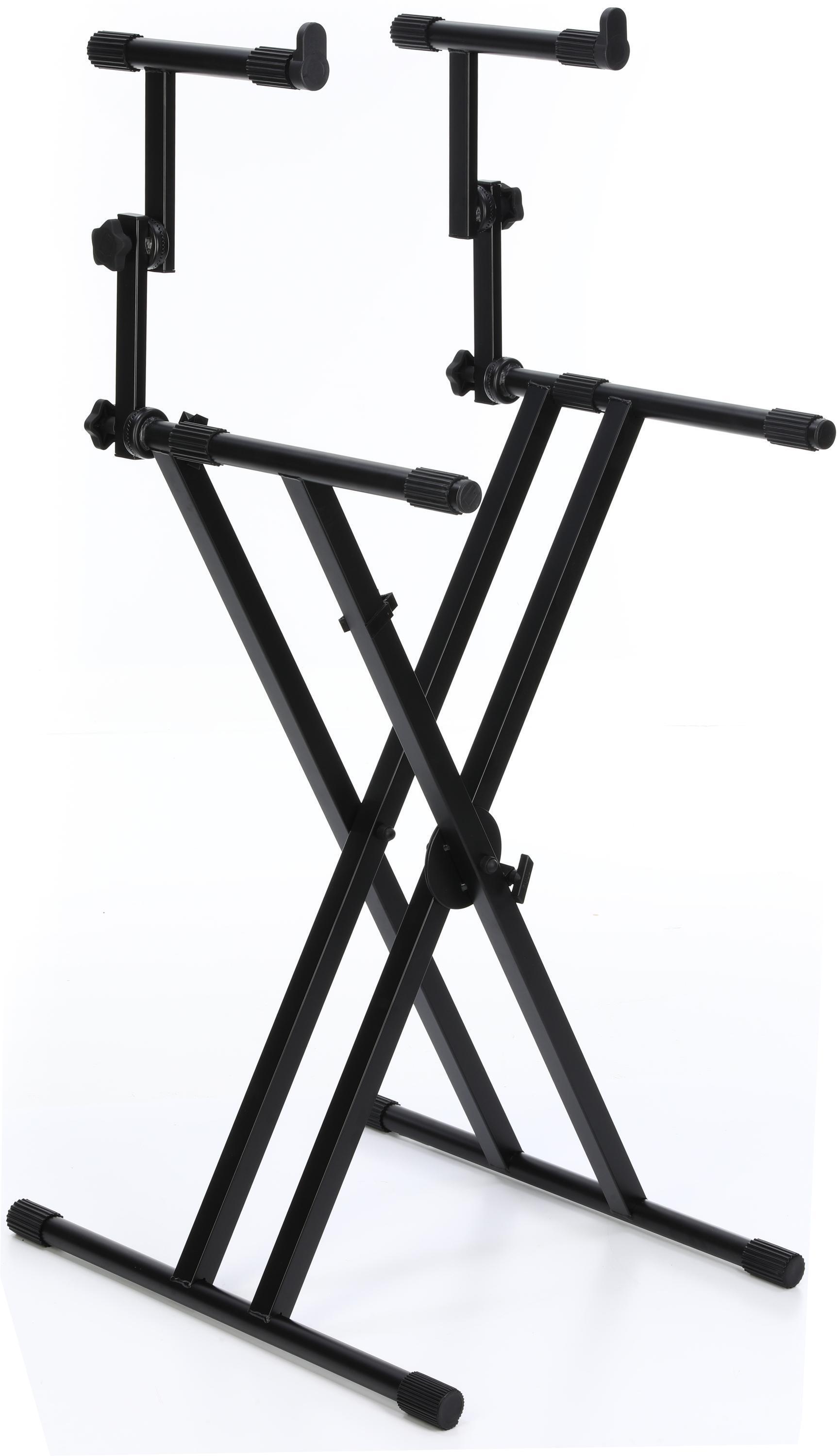 Hercules Stands KS210B EZ-LOK Double Tier X Keyboard Stand