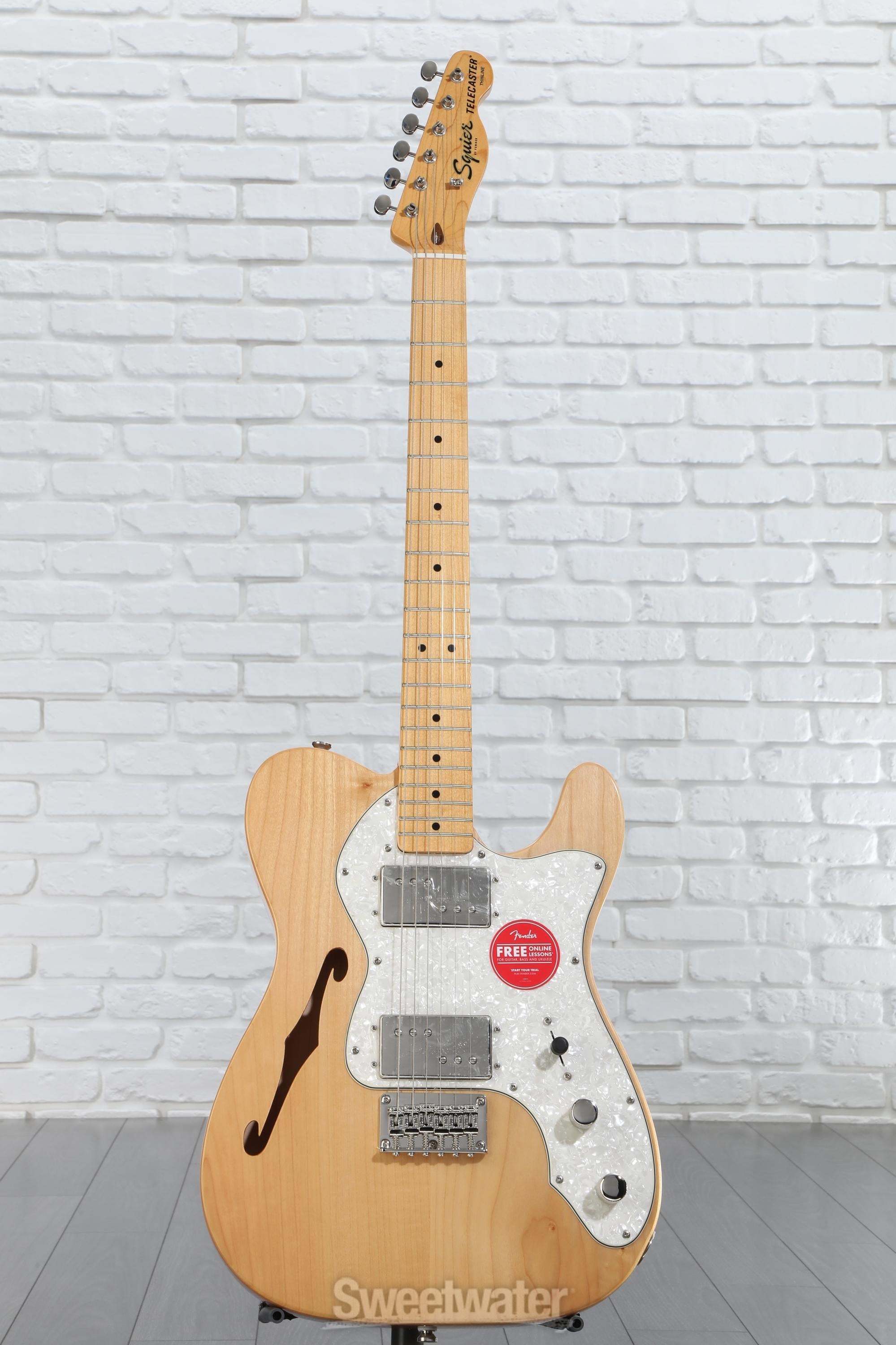 ギター Squier by Fender TELECASTER THINLINE Squier Affinity Series Telecaster Thinline Olympic White