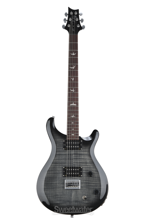 PRS SE 277 Baritone Electric Guitar - Charcoal Burst | Sweetwater