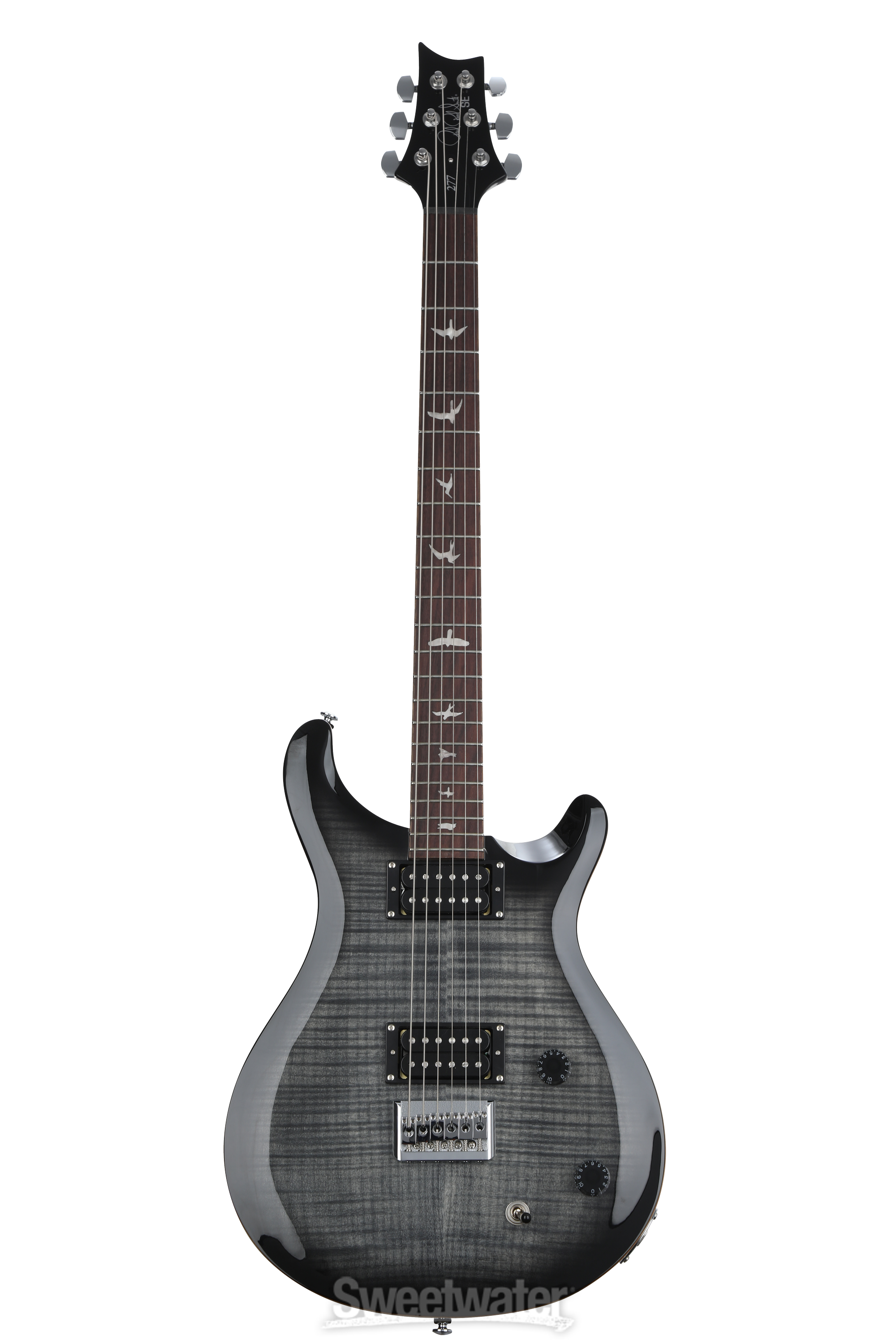 PRS SE 277 Baritone Electric Guitar Charcoal Burst