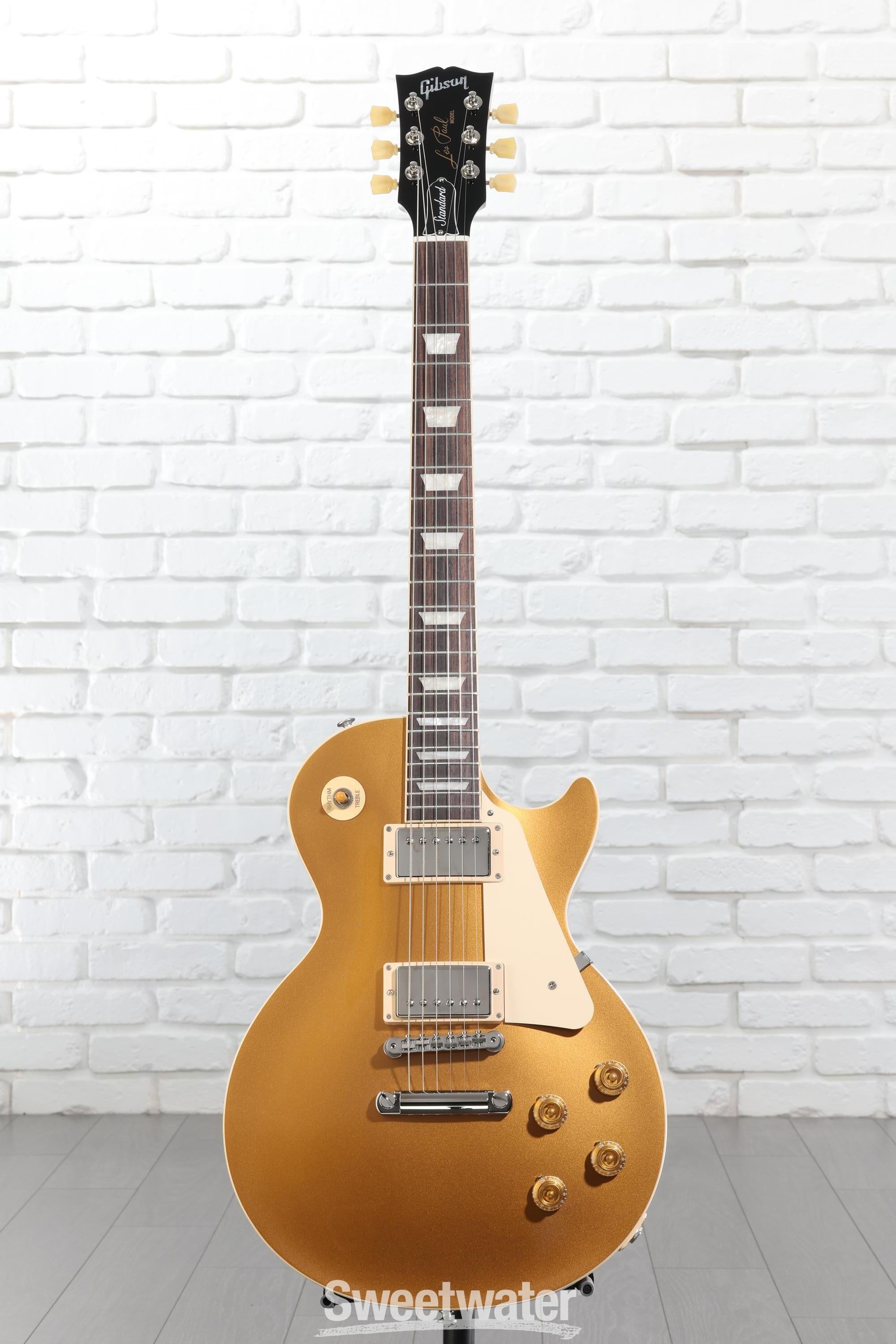 Gibson Les Paul Standard '50s Electric Guitar - Gold Top | Sweetwater