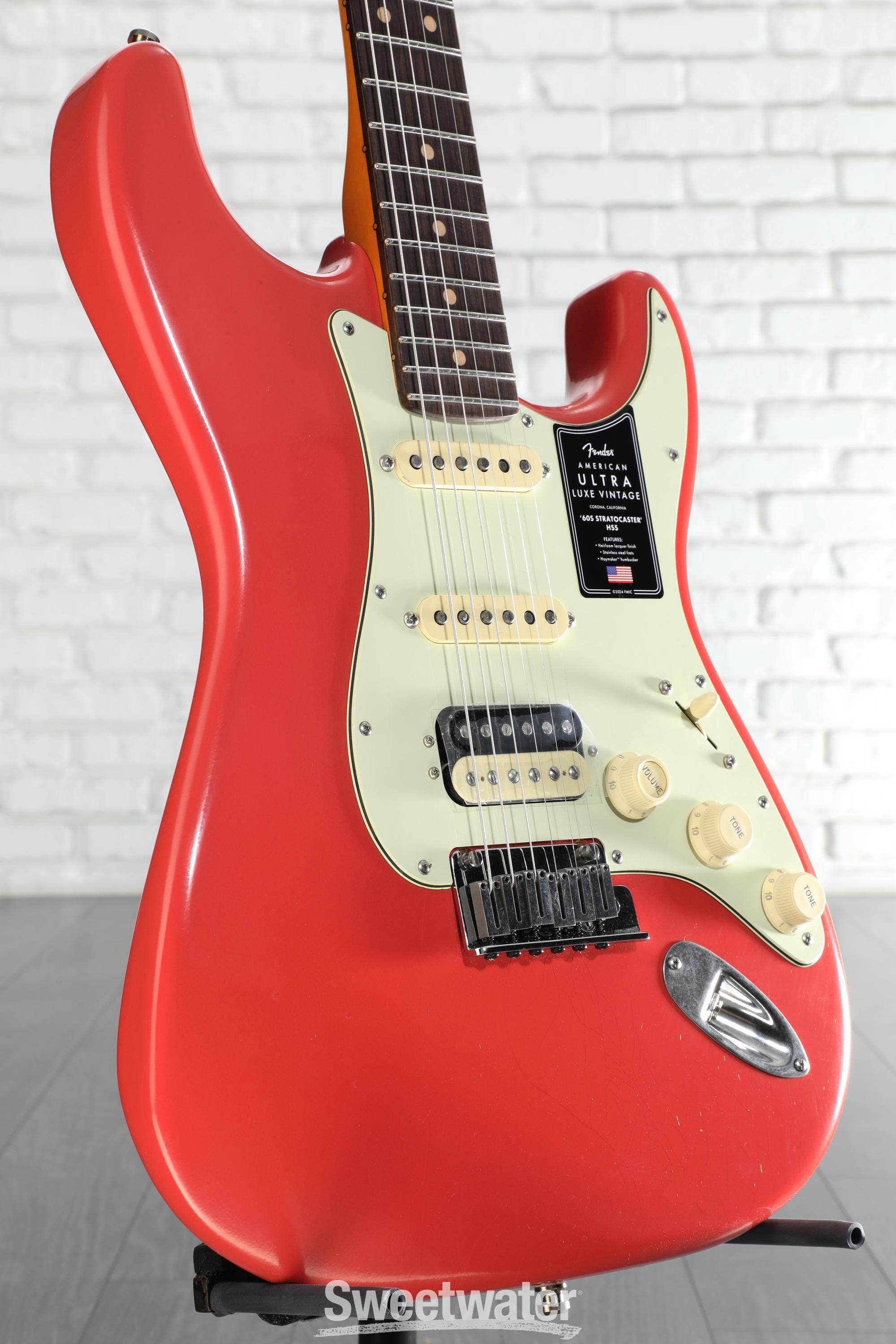 Fender American Ultra Luxe Vintage '60s Stratocaster HSS Electric