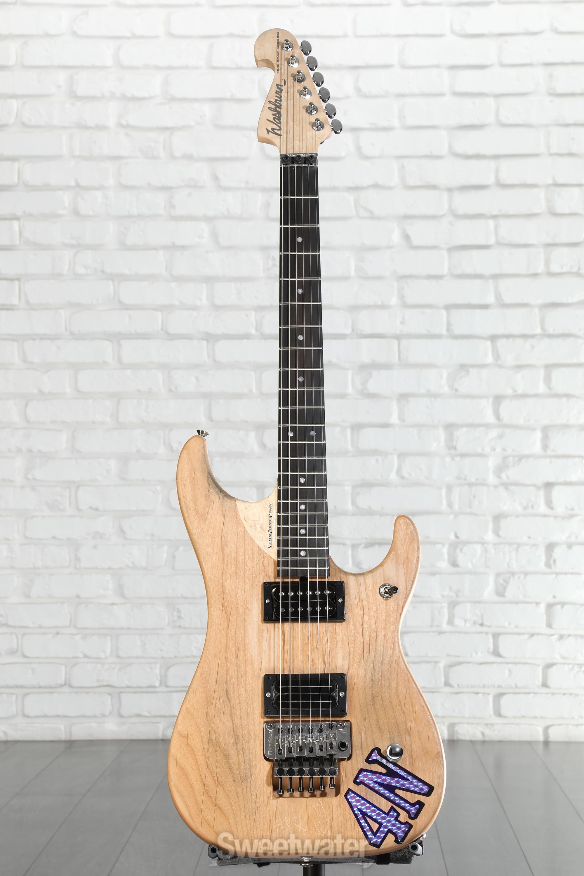Washburn Nuno Bettencourt 4N USA Electric Guitar - Matte Natural
