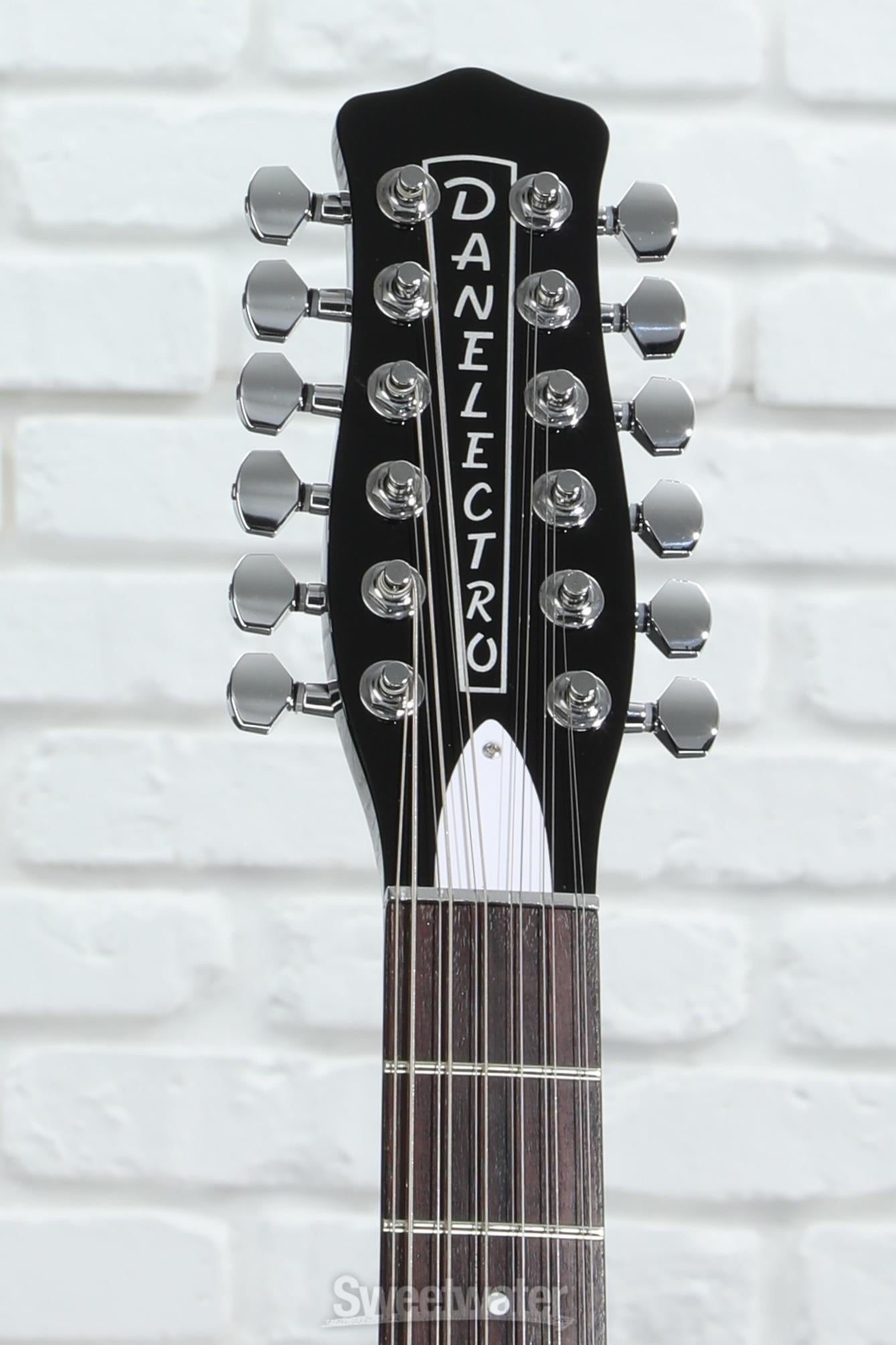 Dan Electro 12弦guitar　Black Dan Electro 12弦guitar Black Danelectro 12-String Electric