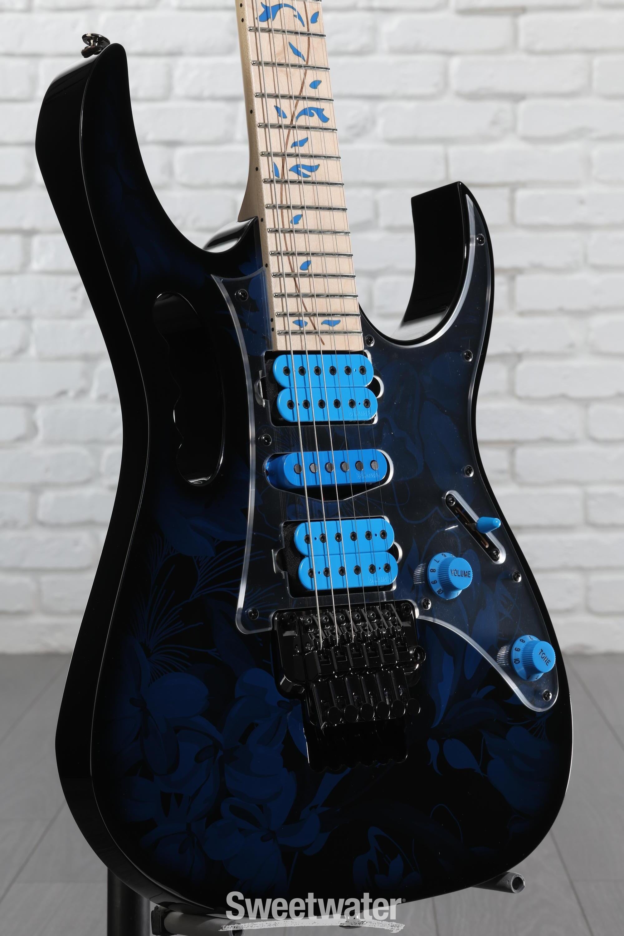IBANEZ JEM77P 1P-04 スティーブヴァイモデル Ibanez JEM77P-BFP Blue Floral Pattern Steve Vai Signature Model