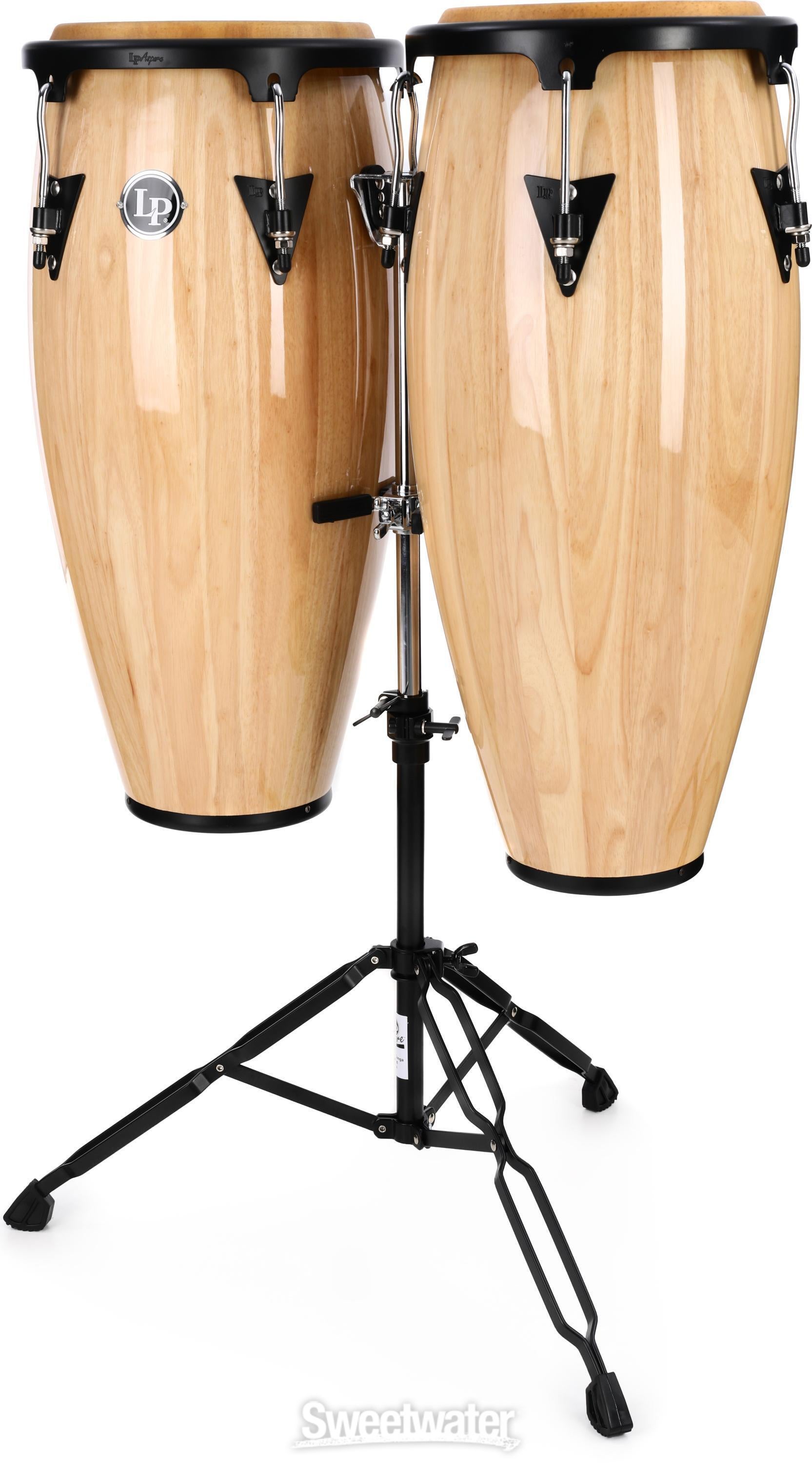 Latin Percussion Aspire Wood Conga Set - 10/11 inch Natural