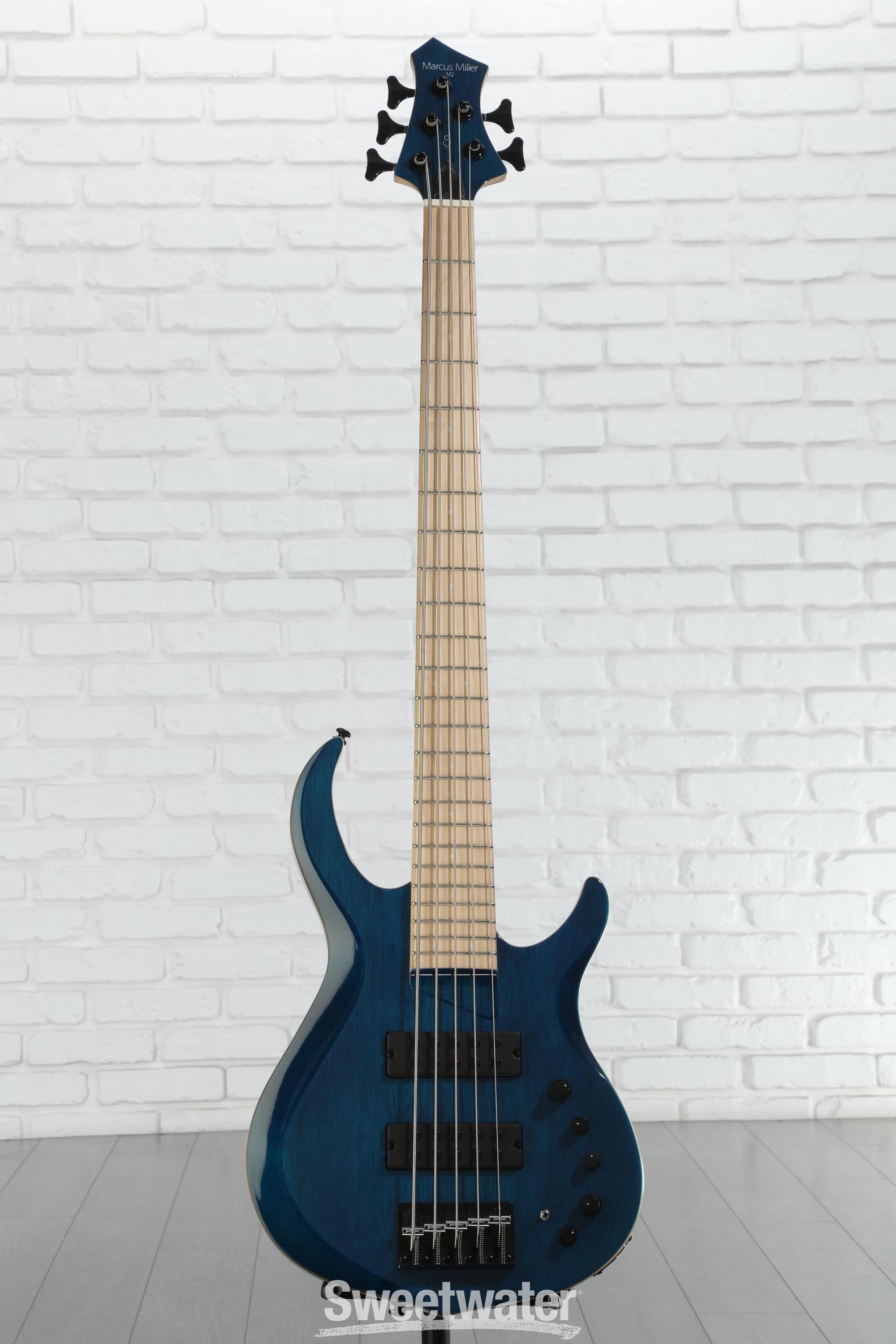 Sire Marcus Miller M2 5-string Bass Guitar - Transparent