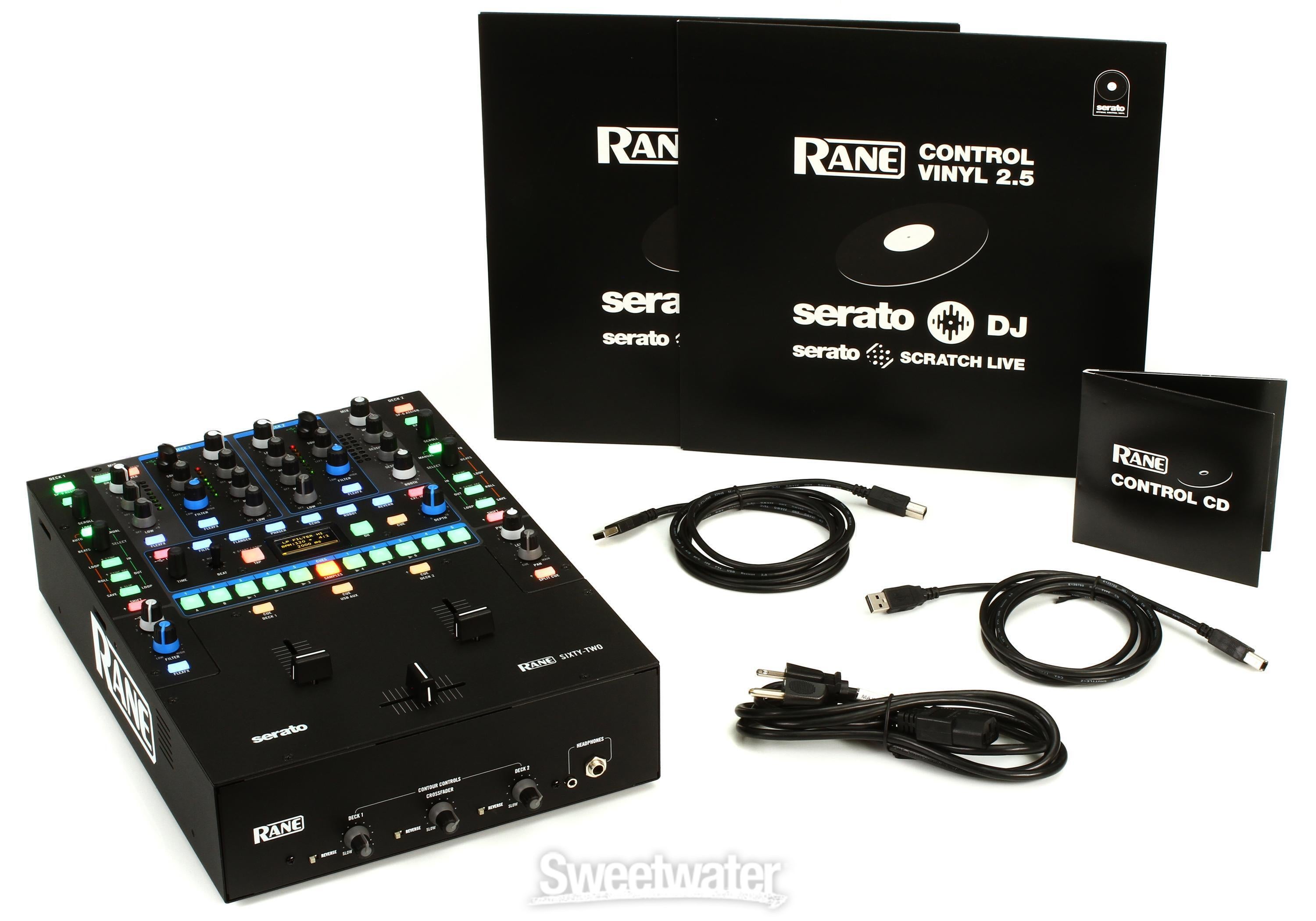 Rane Sixty-Two Mixer with Serato DJ Reviews | Sweetwater