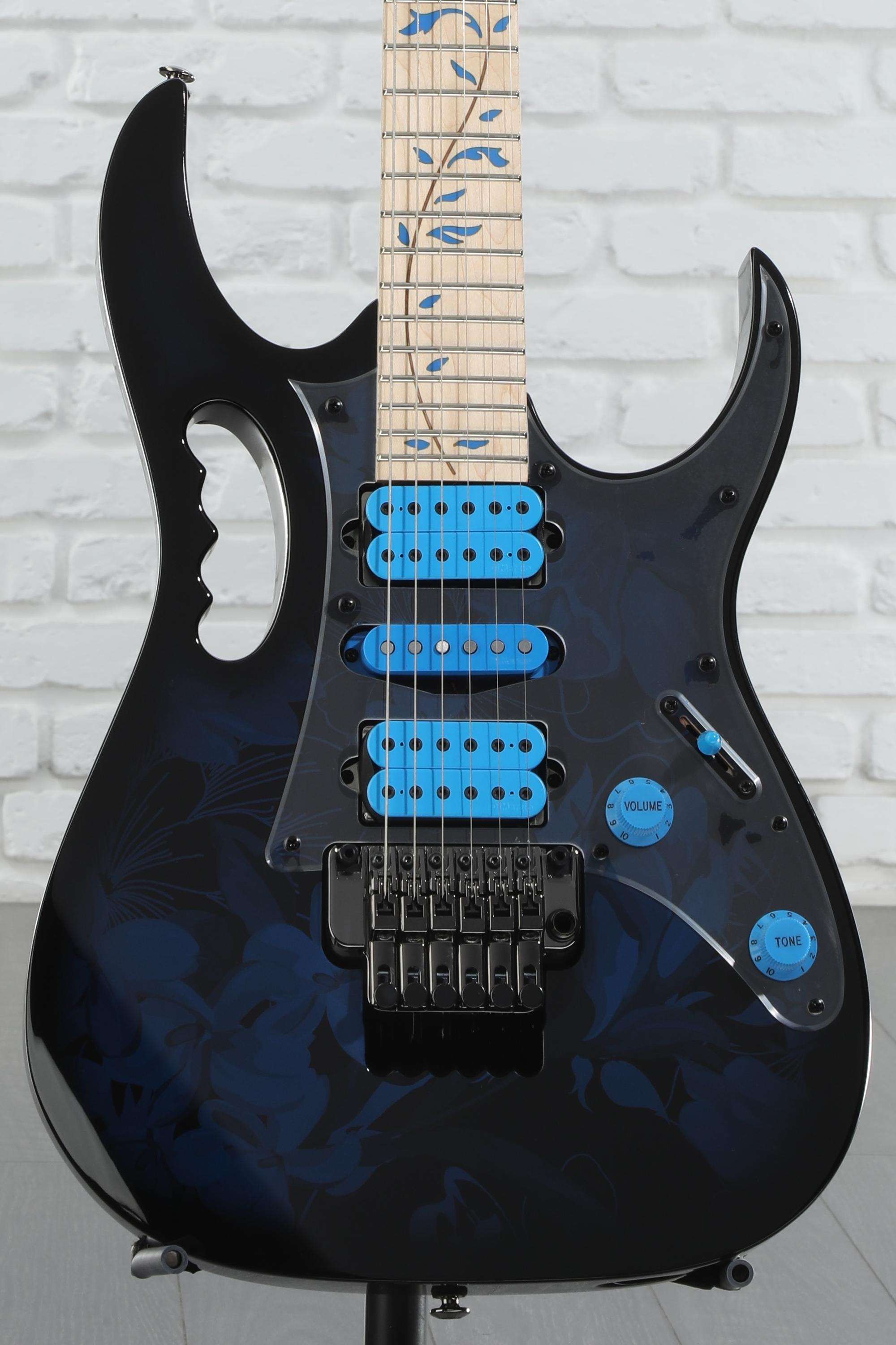 Ibanez Steve Vai Signature JEM77 - Blue Floral Pattern