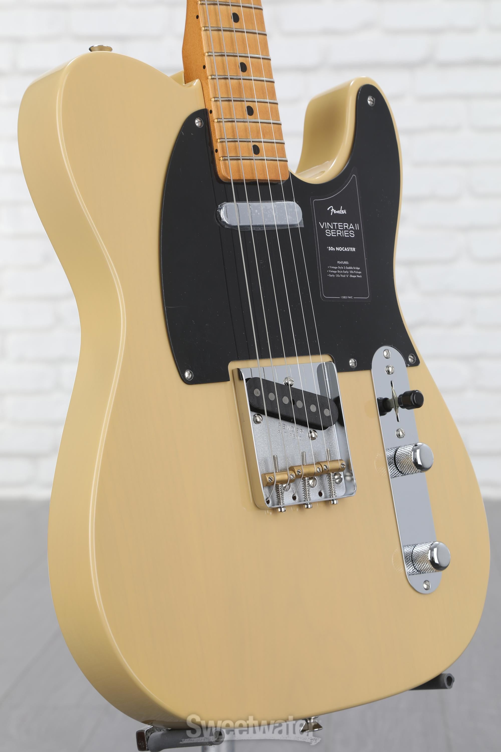 Fender Vintera II '50s Nocaster Electric Guitar - Blackguard Blonde