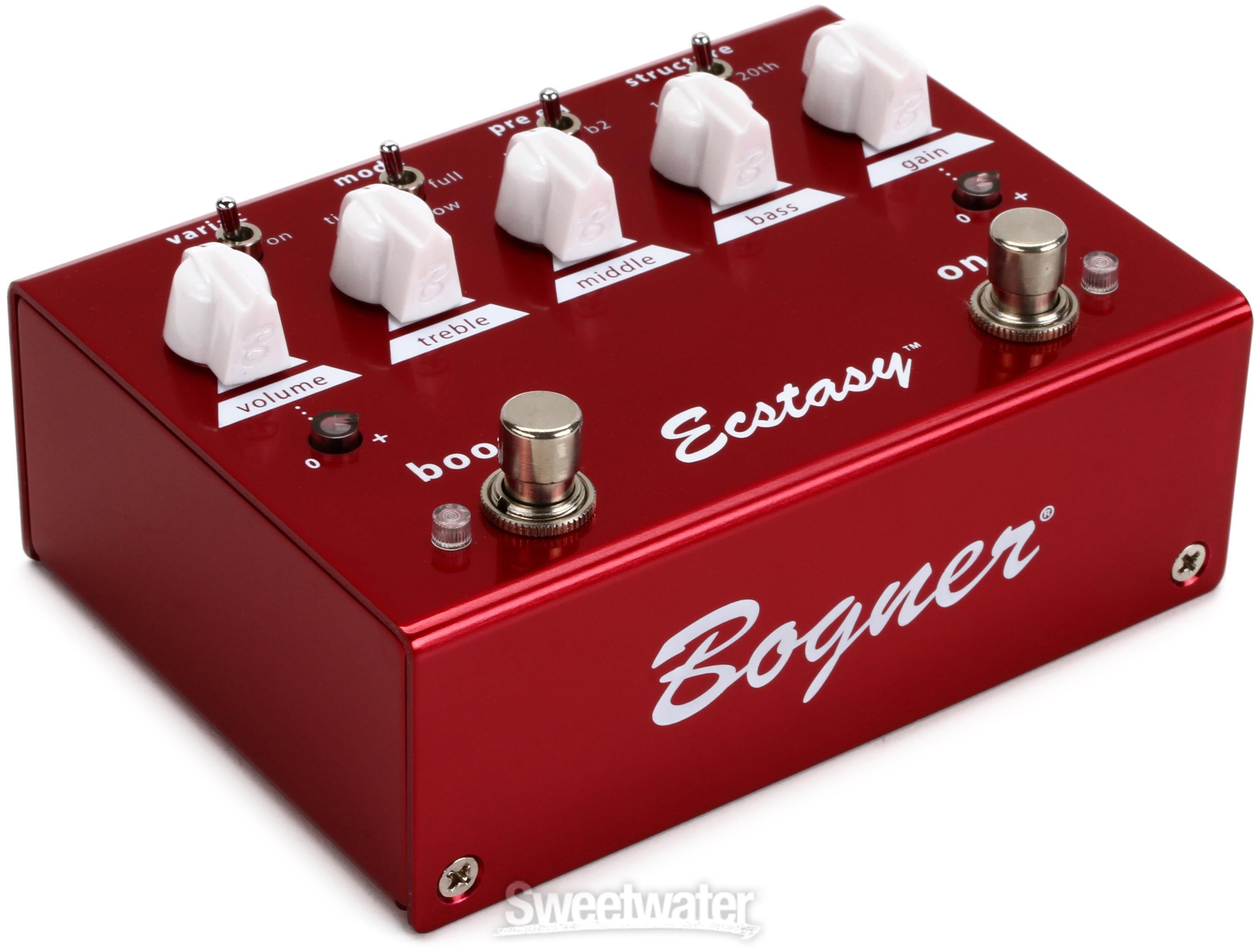 Bogner Ecstasy Red Overdrive Pedal Reviews | Sweetwater