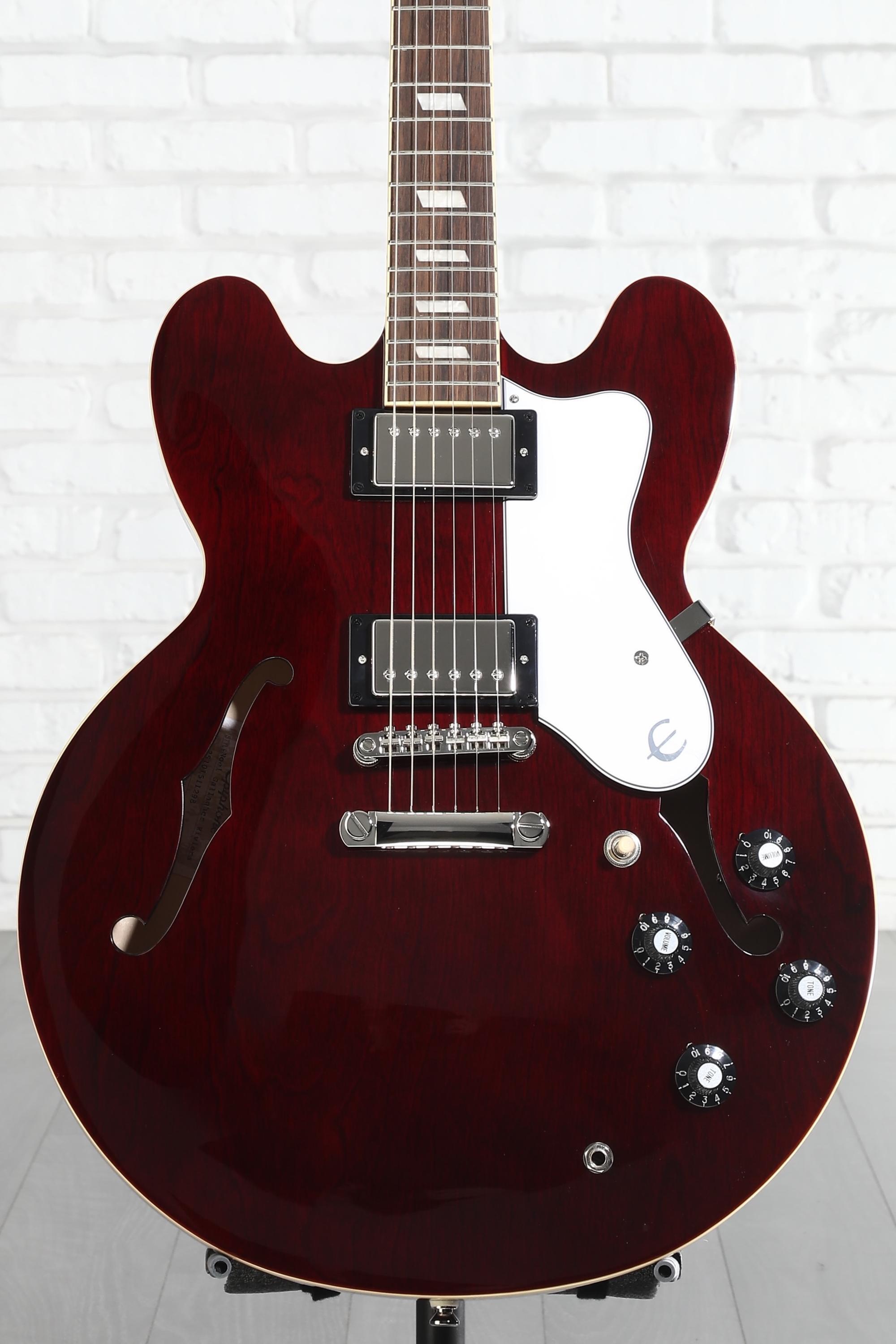 Epiphone Noel Gallagher Riviera Electric Guitar - Dark Red Wine