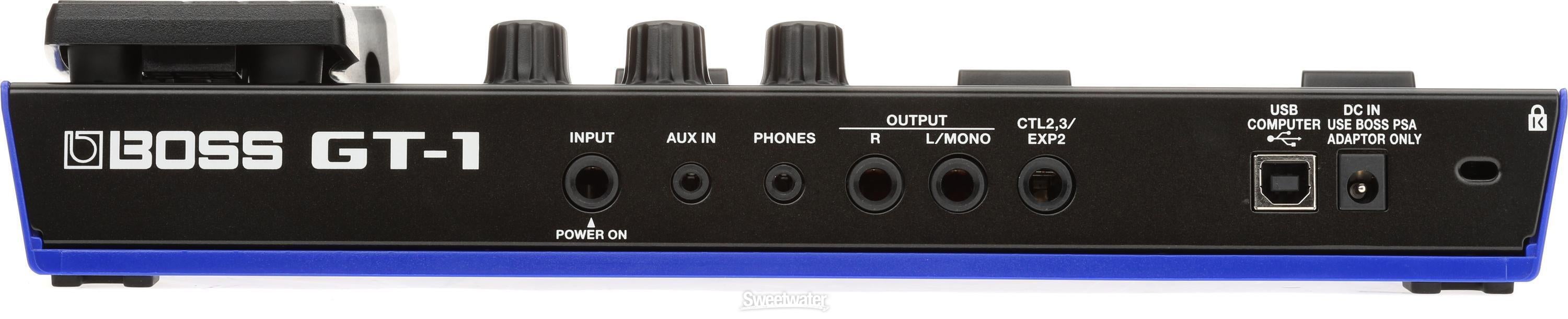 Boss GT-1 Guitar Multi-effects Pedal | Sweetwater Boss GT-1 Guitar Multi-effects Pedal | Sweetwater