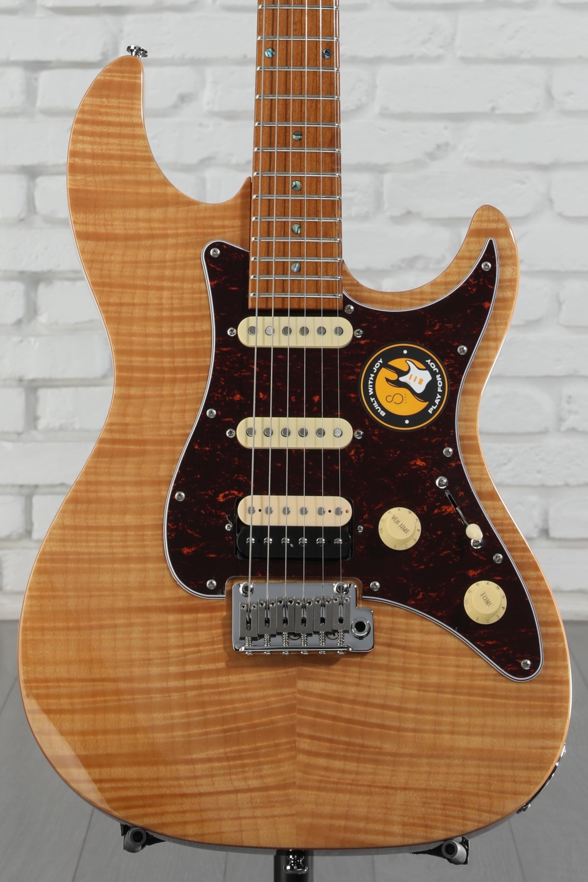 Sire S7 FM エレキギター Sire Larry Carlton S7 FM Electric Guitar - Natural | Sweetwater