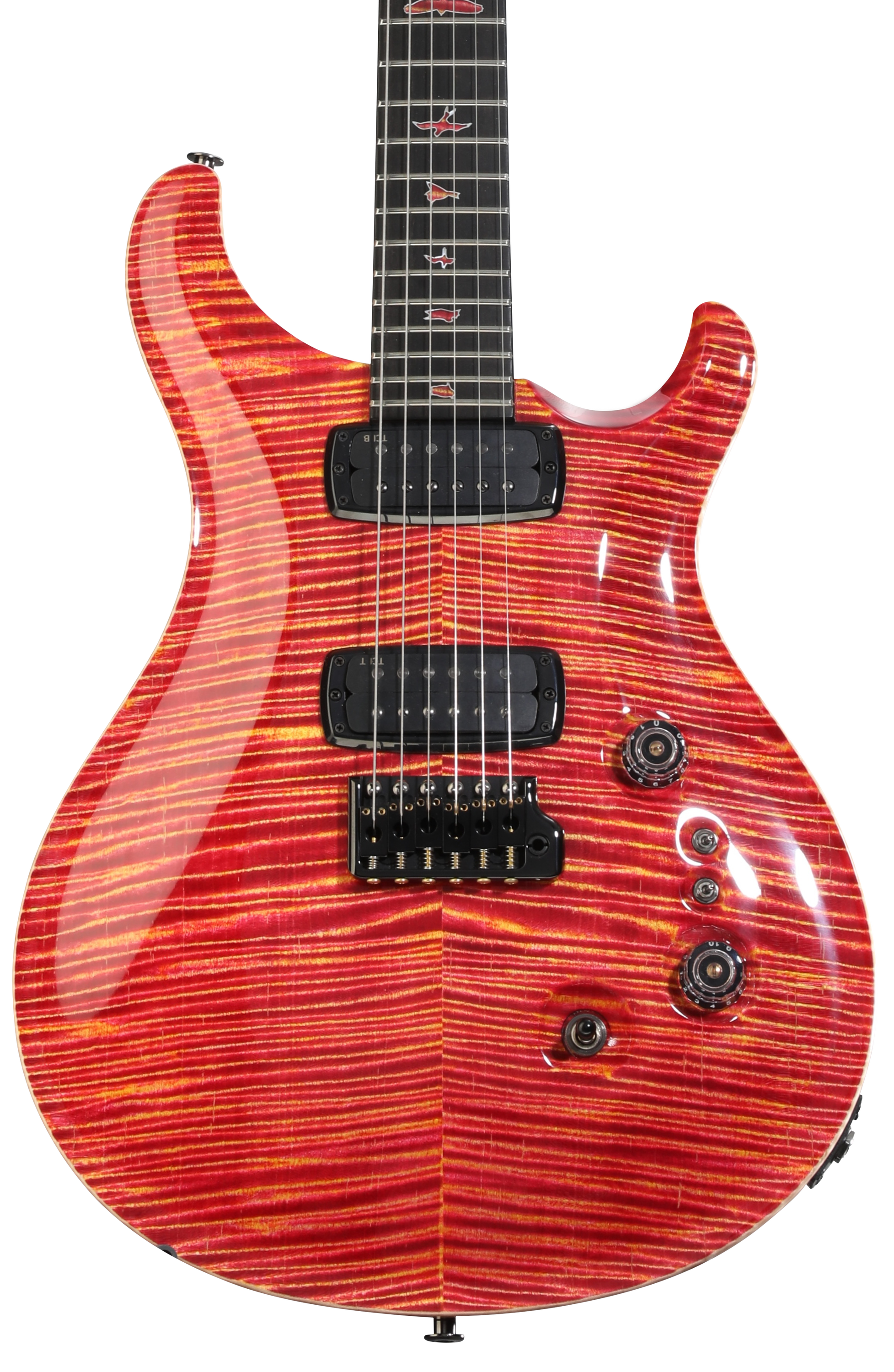 PRS Private Stock #7378 Custom 24 7-String - Aqua Violet Smoked