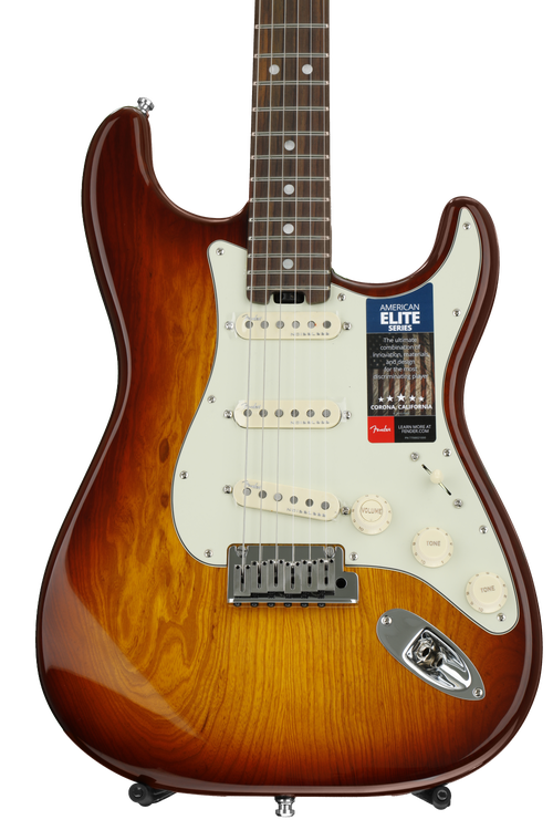 Fender American Elite Stratocaster - Tobacco Sunburst with Rosewood  Fingerboard