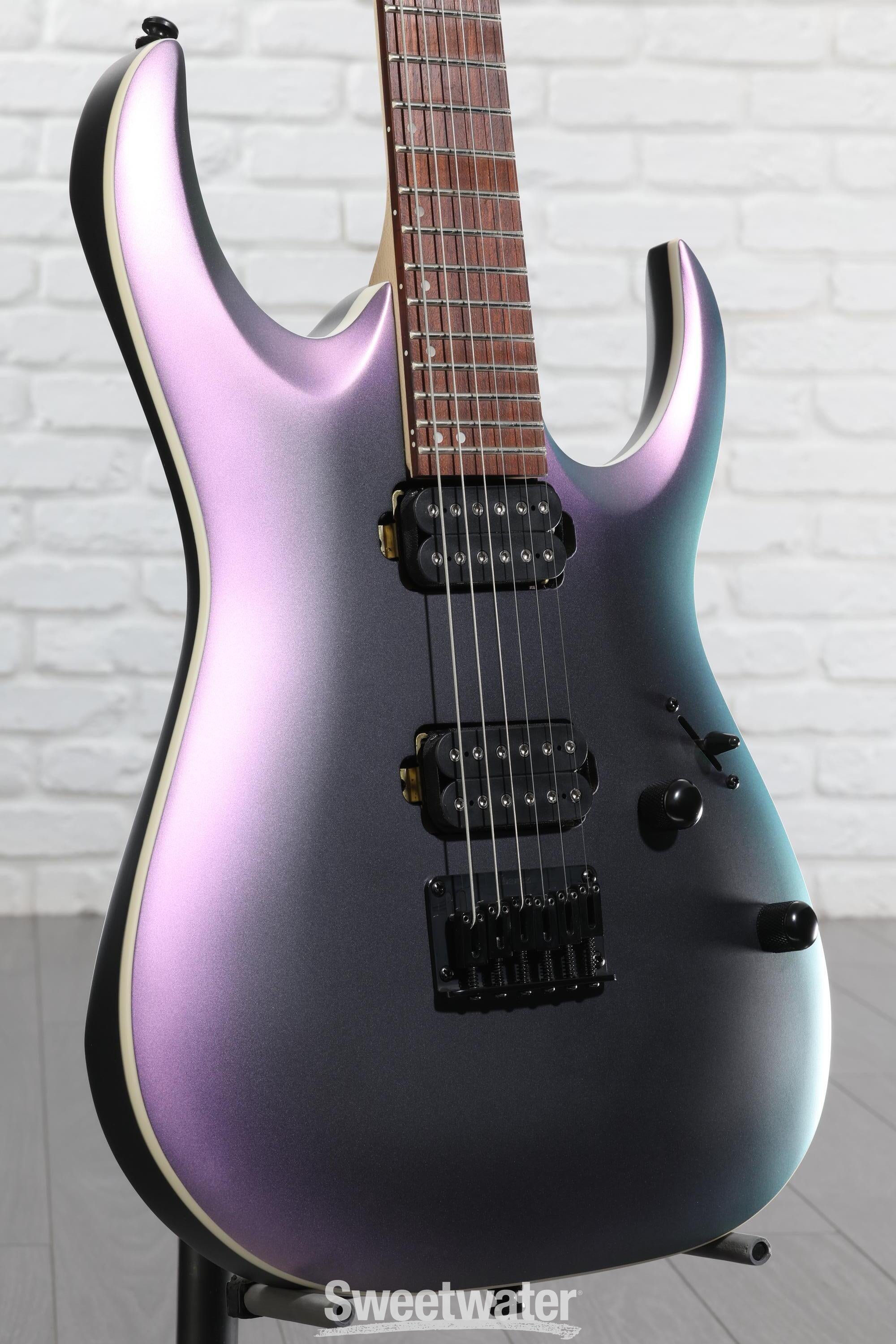 Ibanez Standard RGA42EX Electric Guitar - Black Aurora Burst Matte